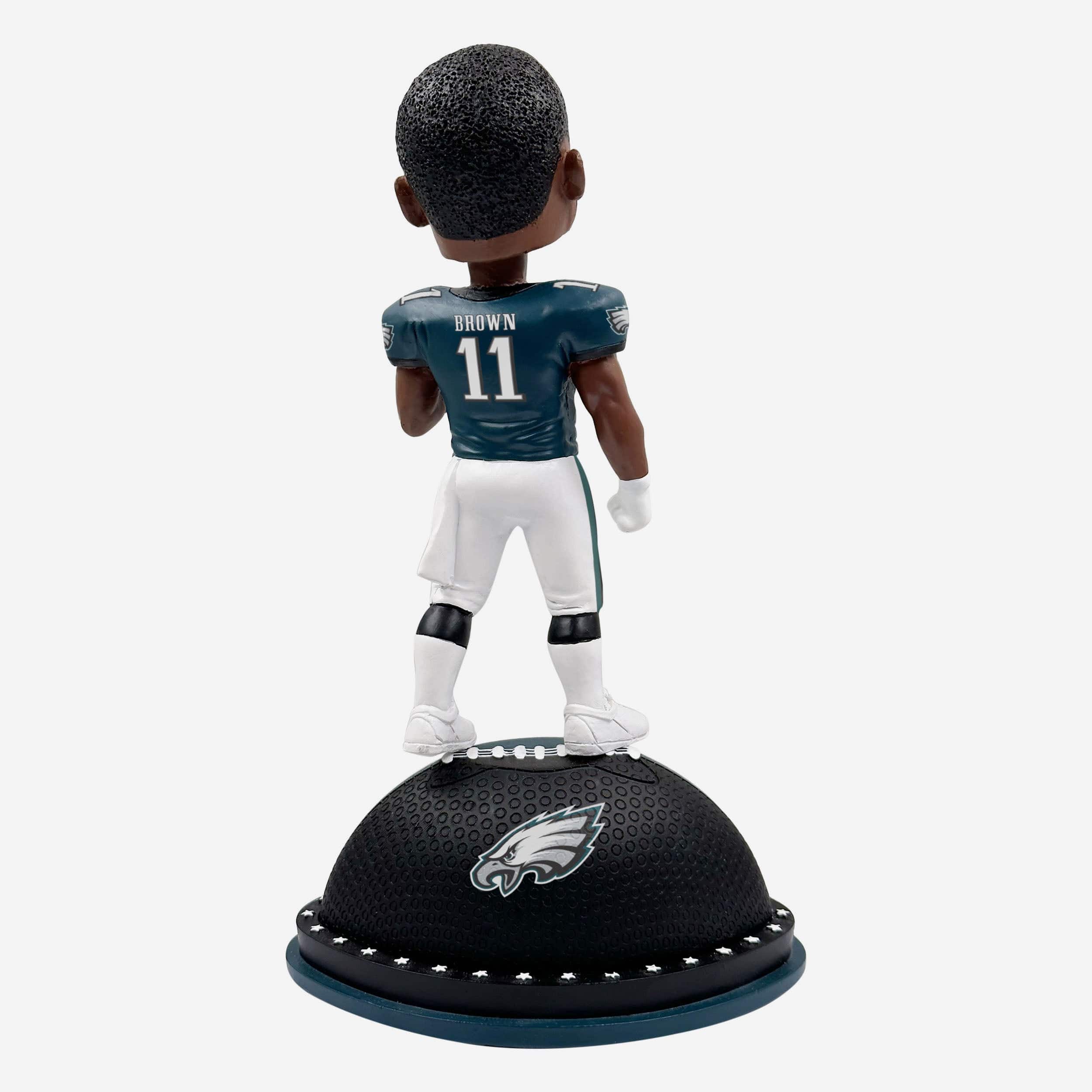 AJ Brown Philadelphia Eagles Magnetic Stadium Base Bobblehead - Image 6