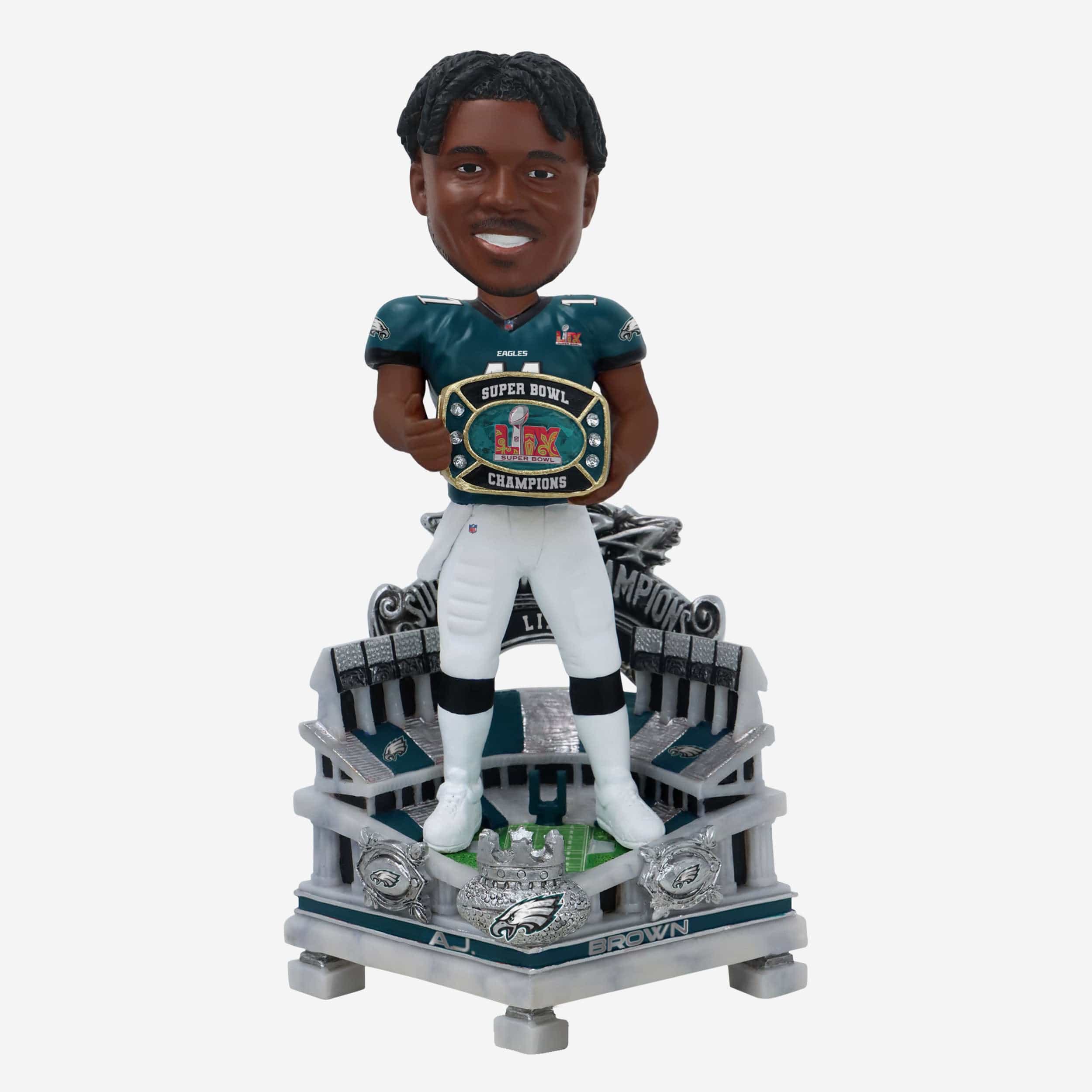 AJ Brown Philadelphia Eagles Super Bowl LIX Champions Celebration Bobblehead
