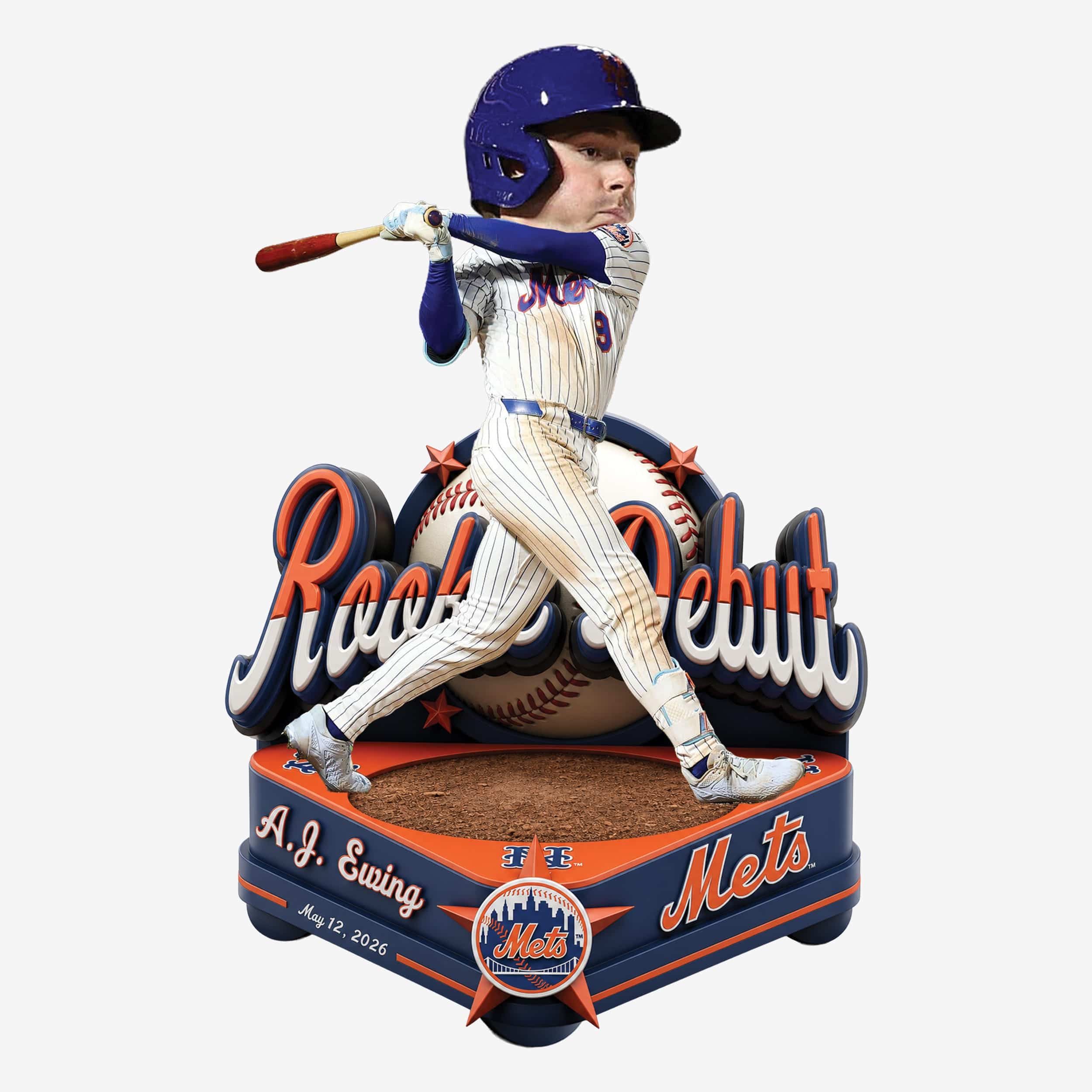 AJ Ewing New York Mets MLB Debut Bobblehead