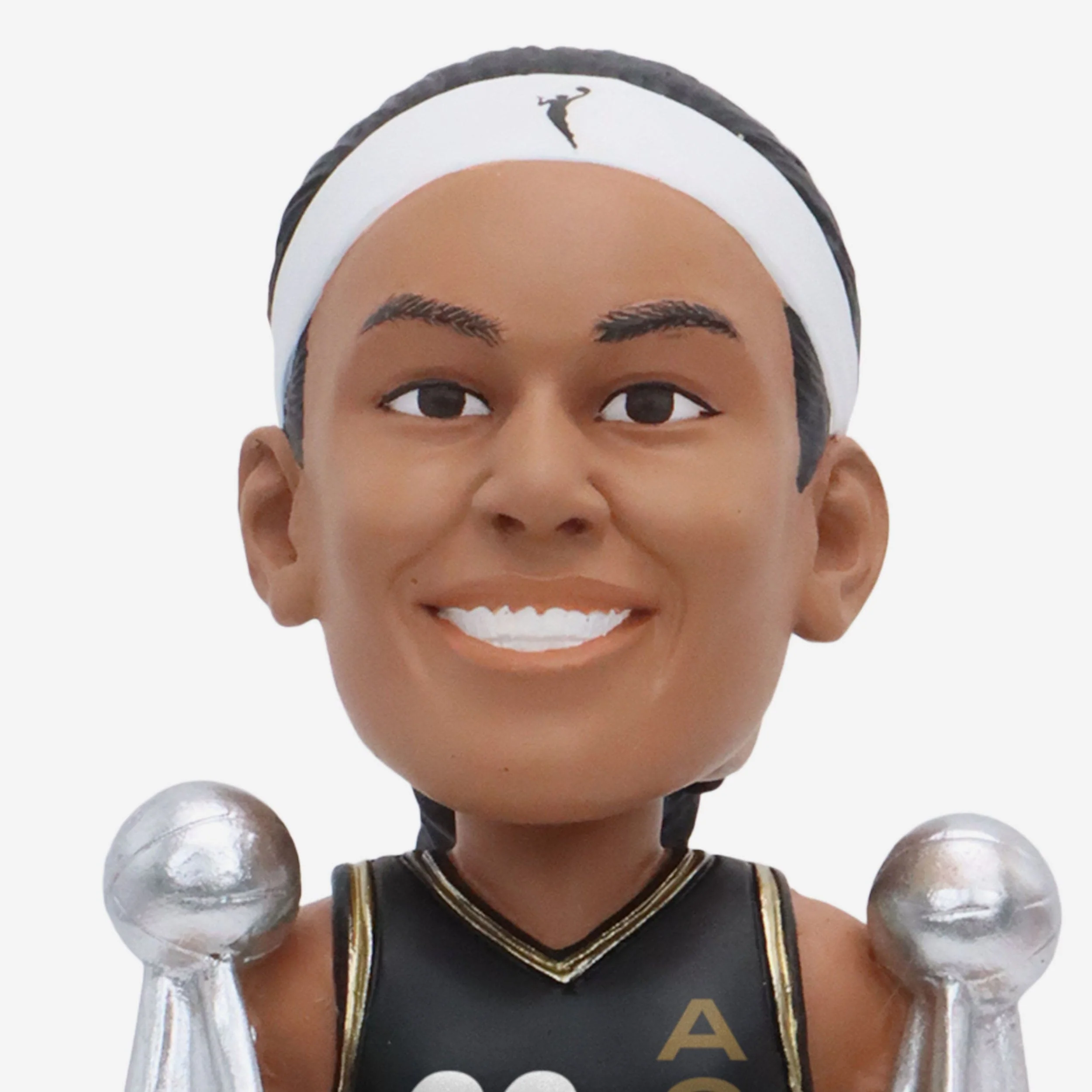 A'ja Wilson Las Vegas Aces 2023 WNBA Back To Back Champions Bobblehead - Image 2