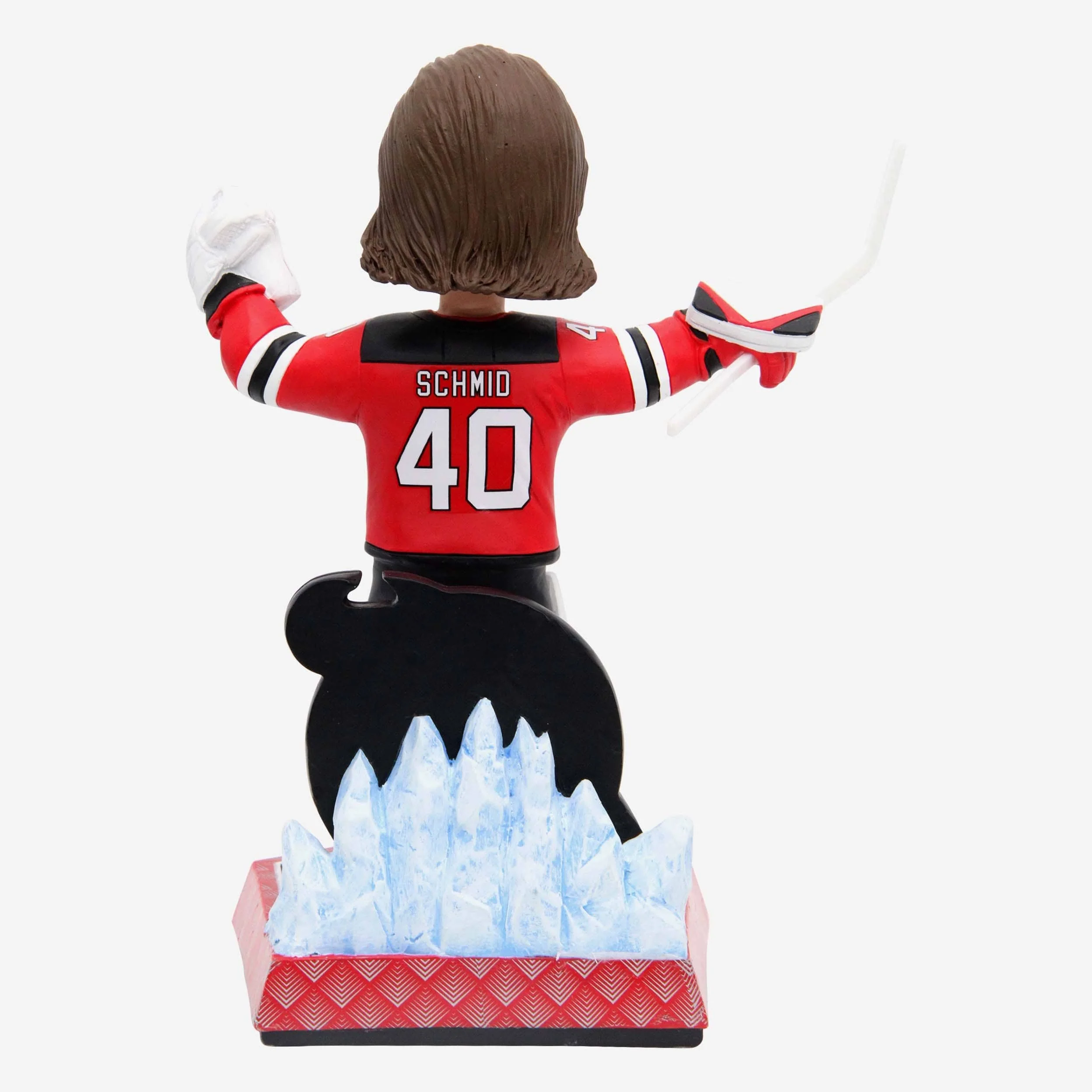 Akira Schmid New Jersey Devils Gamebreaker Bobblehead - Image 5