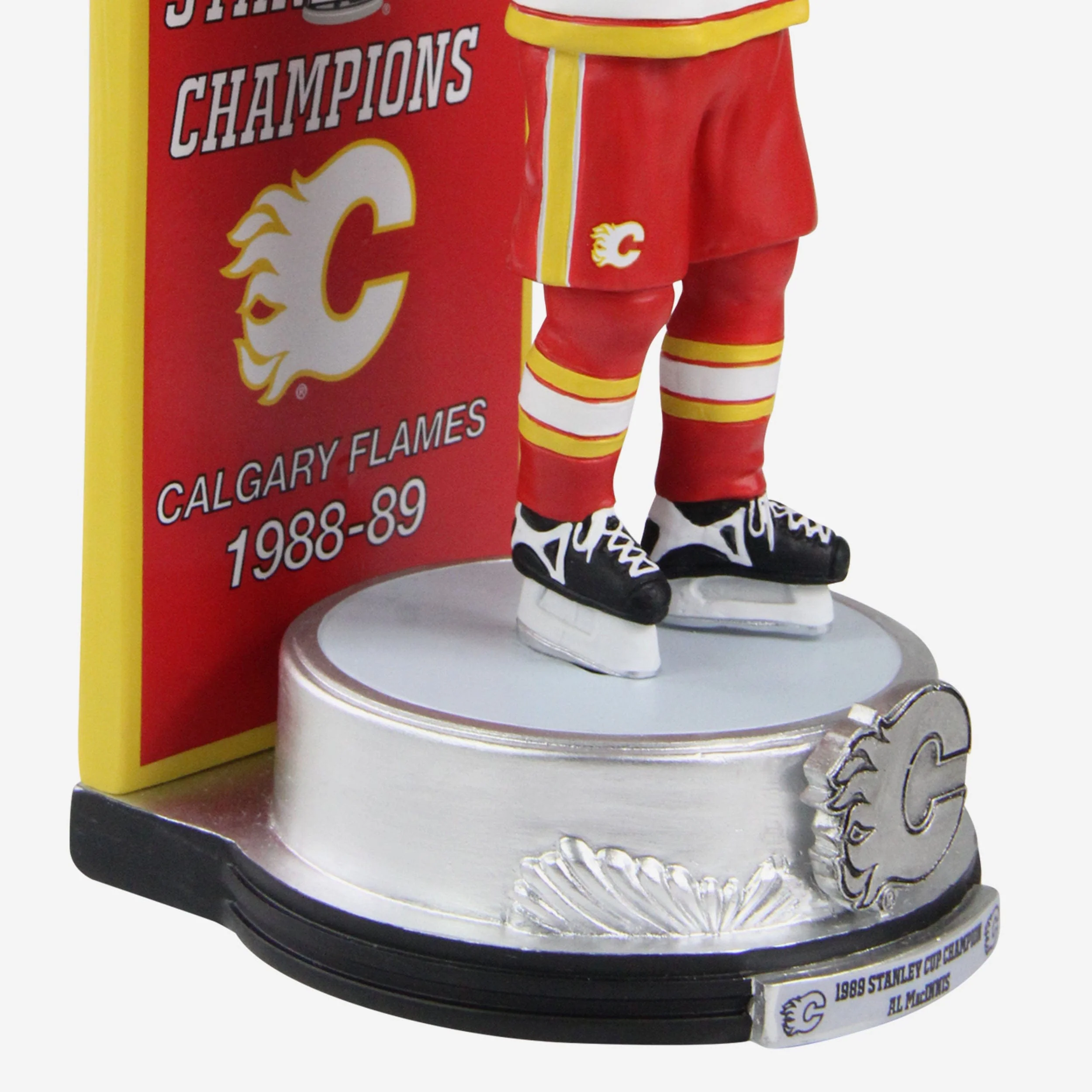 Al MacInnis Calgary Flames Stanley Cup Celebration Series Bobblehead - Image 3