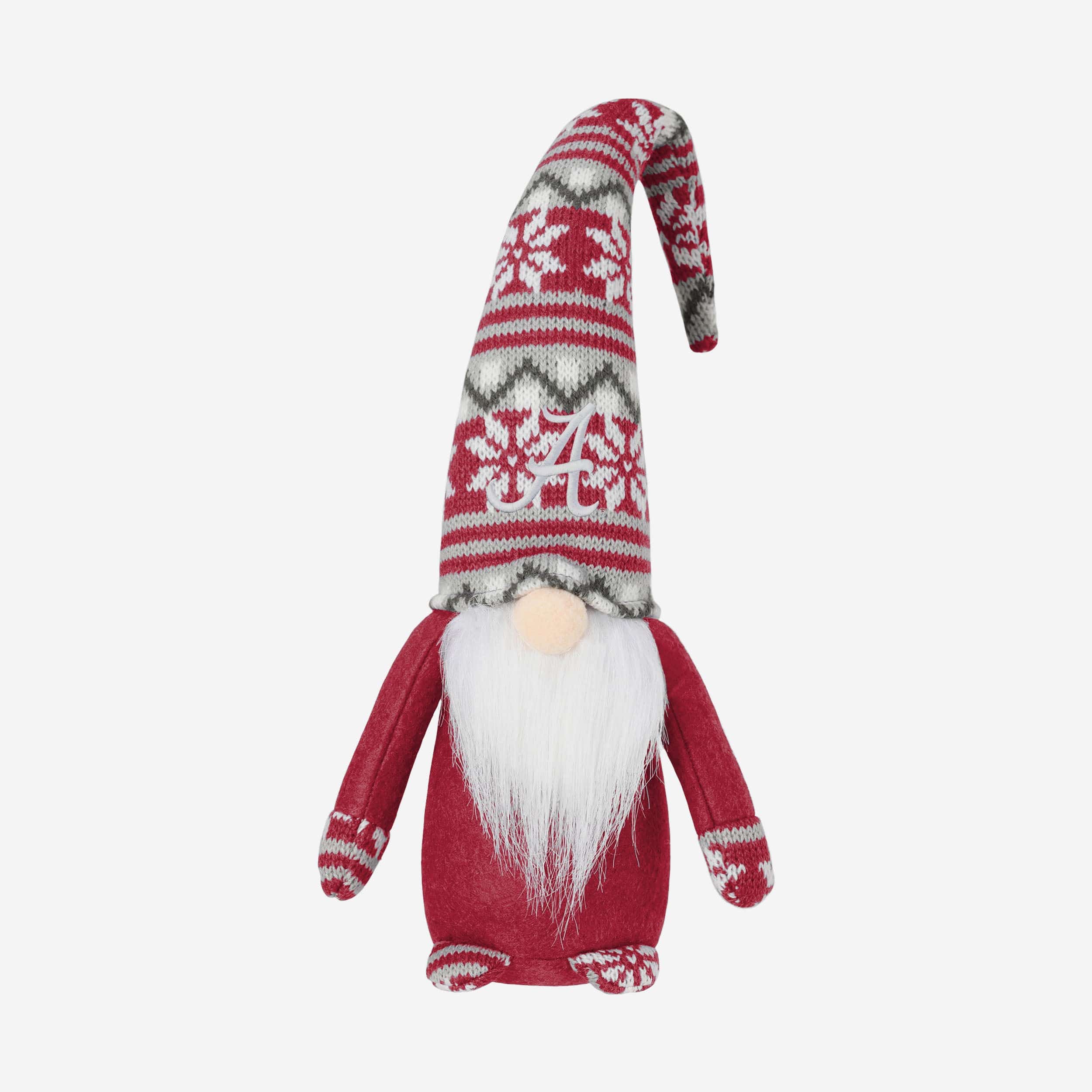 Alabama Crimson Tide Bent Hat Plush Gnome