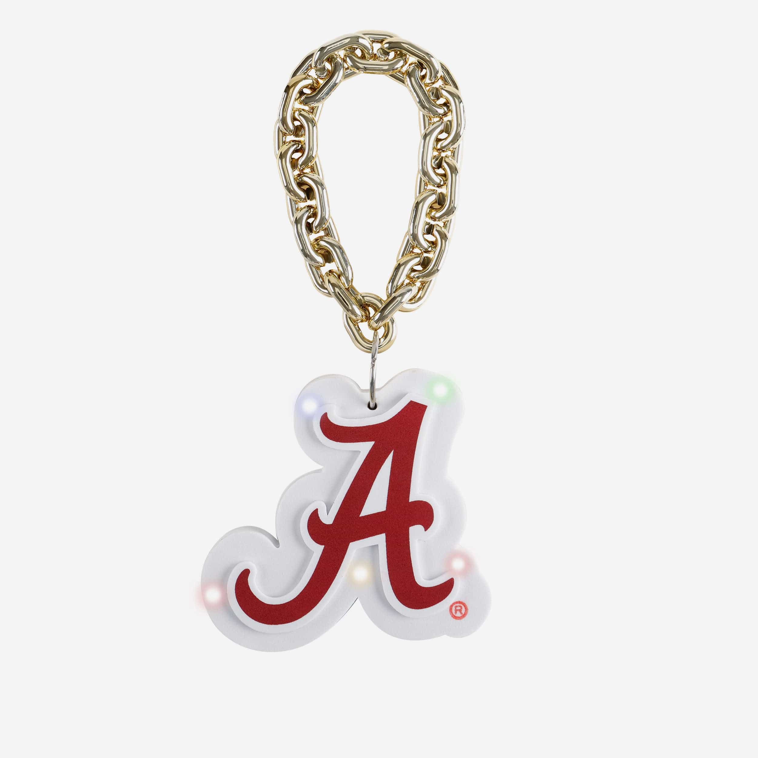 Alabama Crimson Tide Big Logo Light Up Chain Ornament