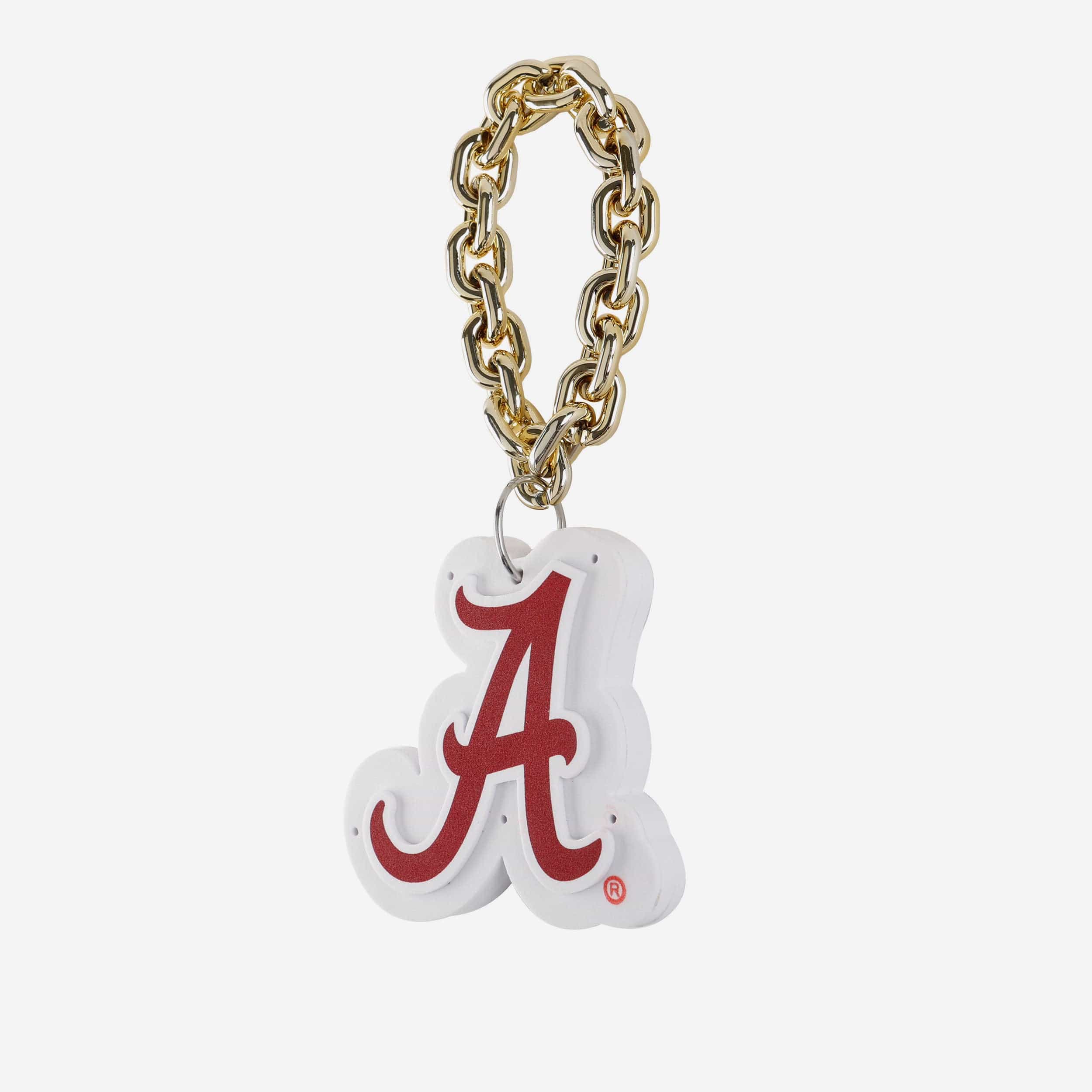 Alabama Crimson Tide Big Logo Light Up Chain Ornament - Image 2
