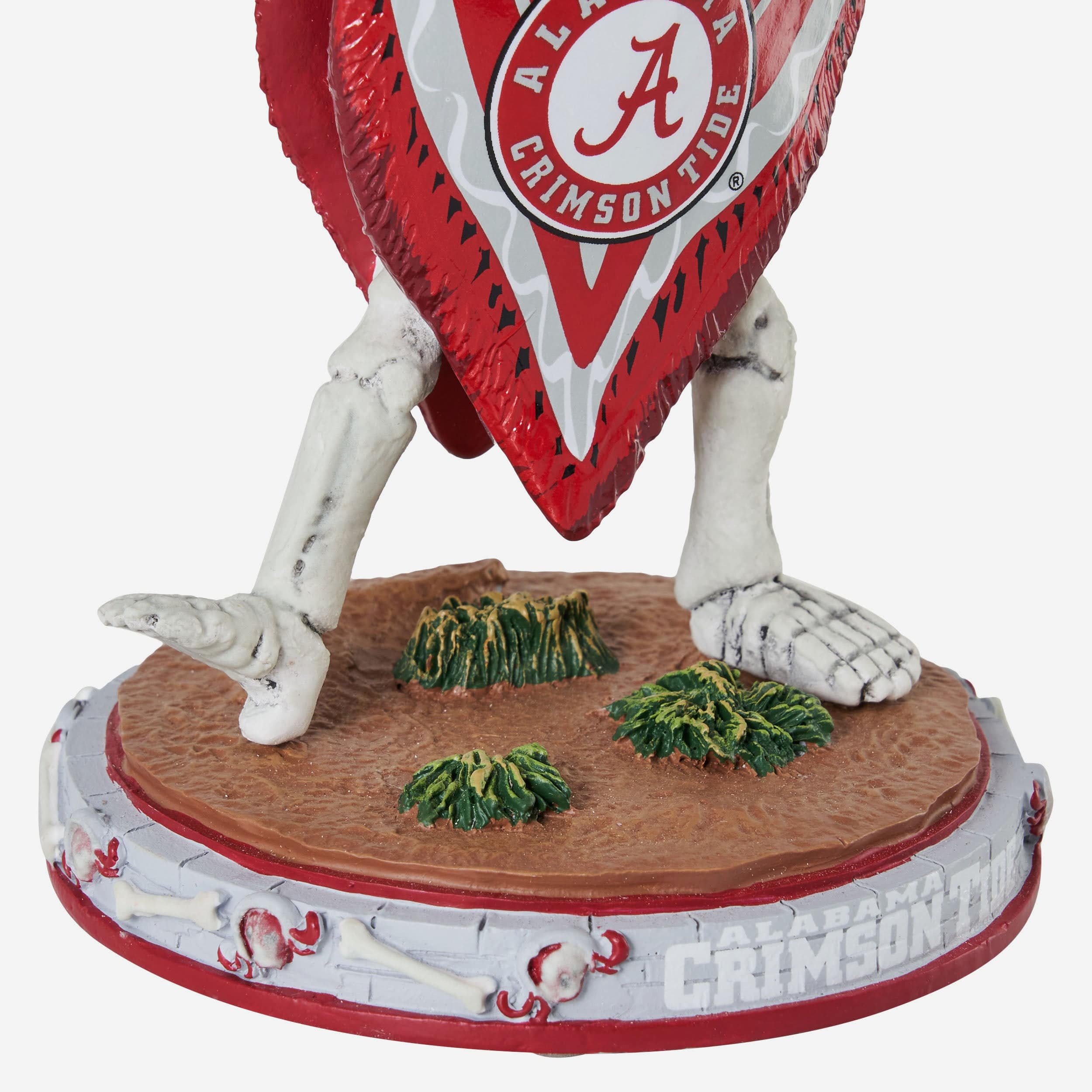 Alabama Crimson Tide Calavera Glow in the Dark Bobblehead - Image 4