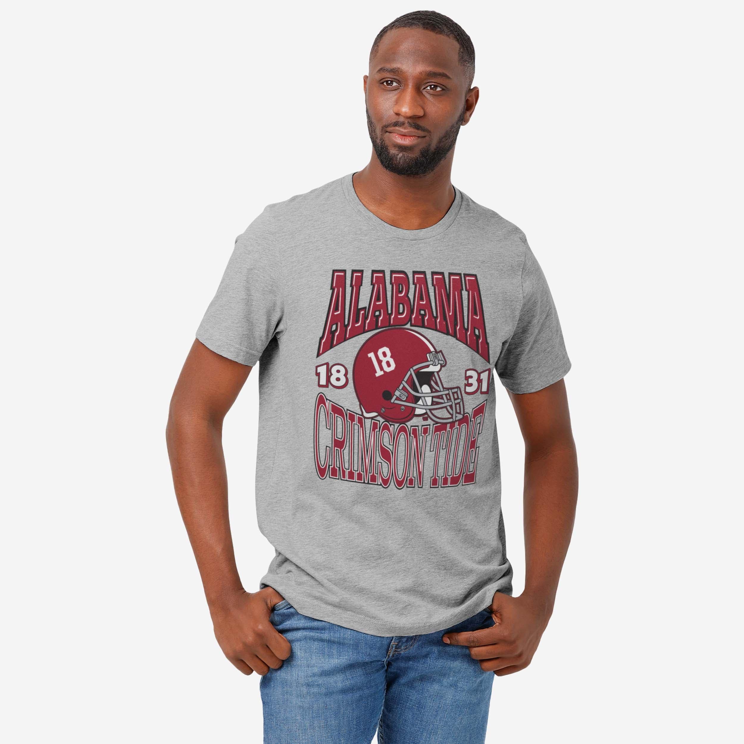 Alabama Crimson Tide Classic Team Helmet T-Shirt - Image 2