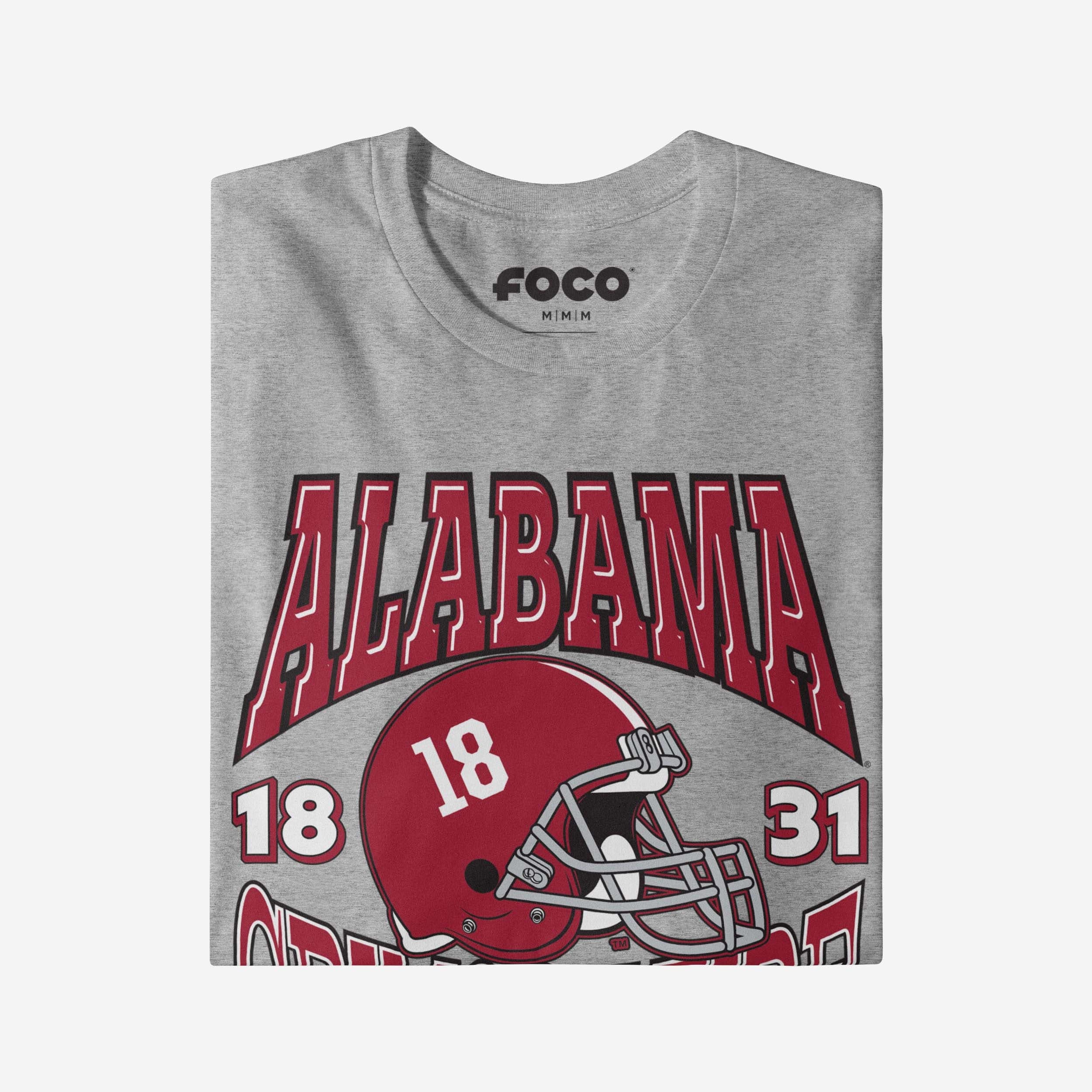 Alabama Crimson Tide Classic Team Helmet T-Shirt - Image 4