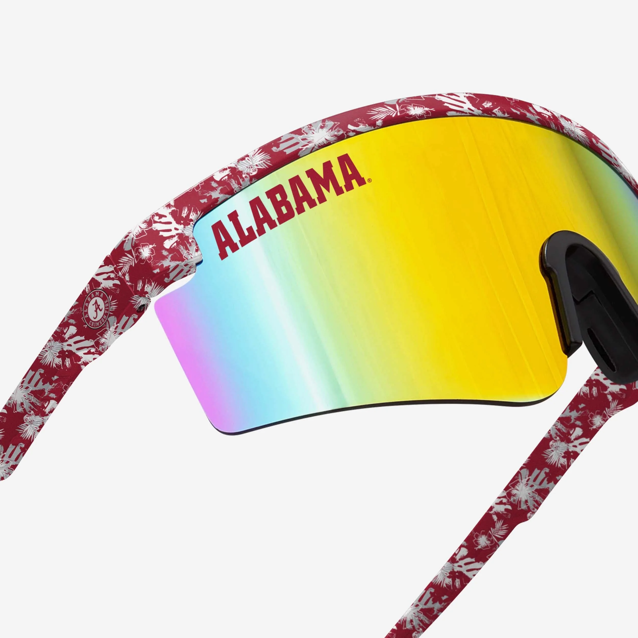 Alabama Crimson Tide Floral Large Frame Sunglasses - Image 4