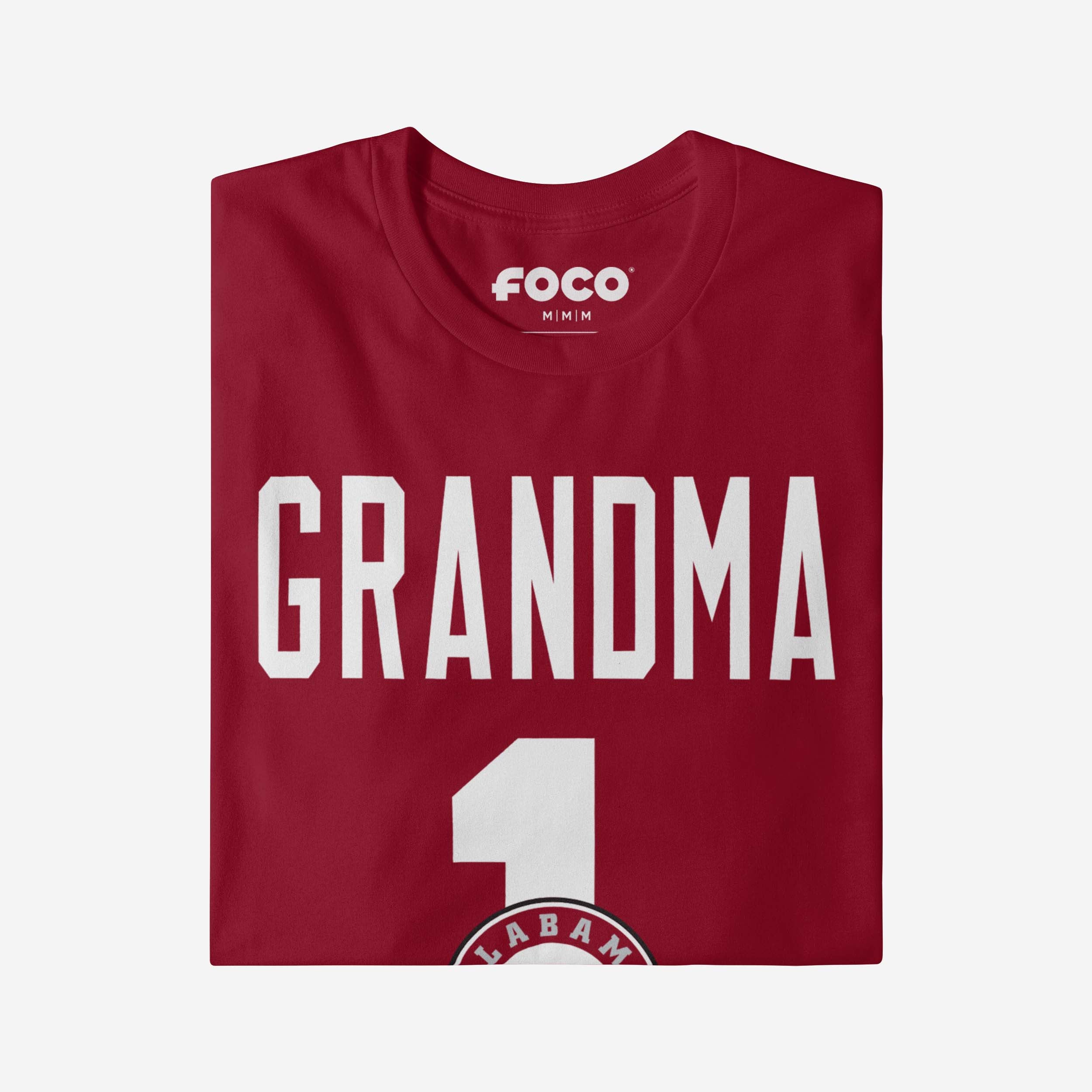 Alabama Crimson Tide Number 1 Grandma T-Shirt - Image 3