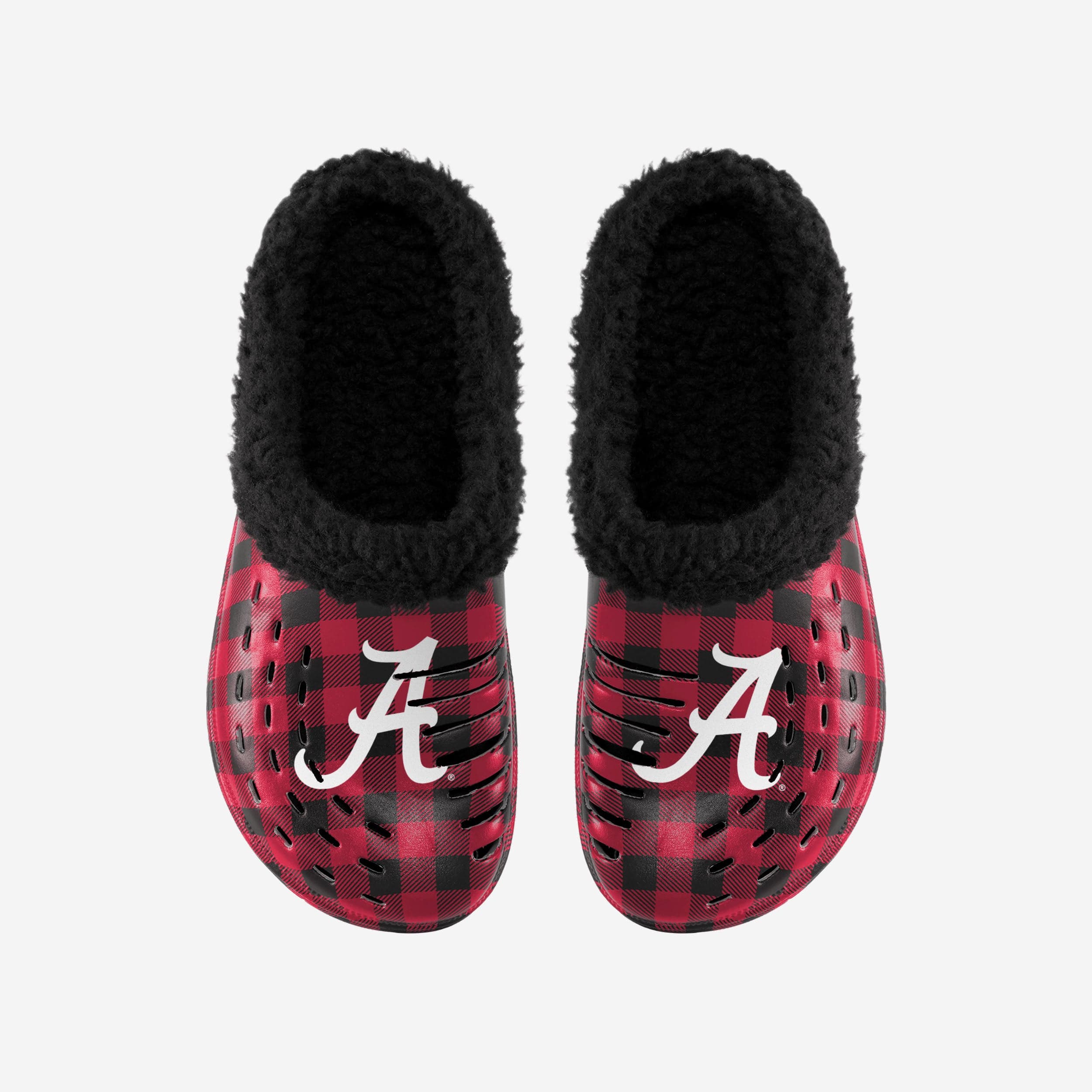 Alabama Crimson Tide Sherpa Lined Buffalo Check Clog - Image 4