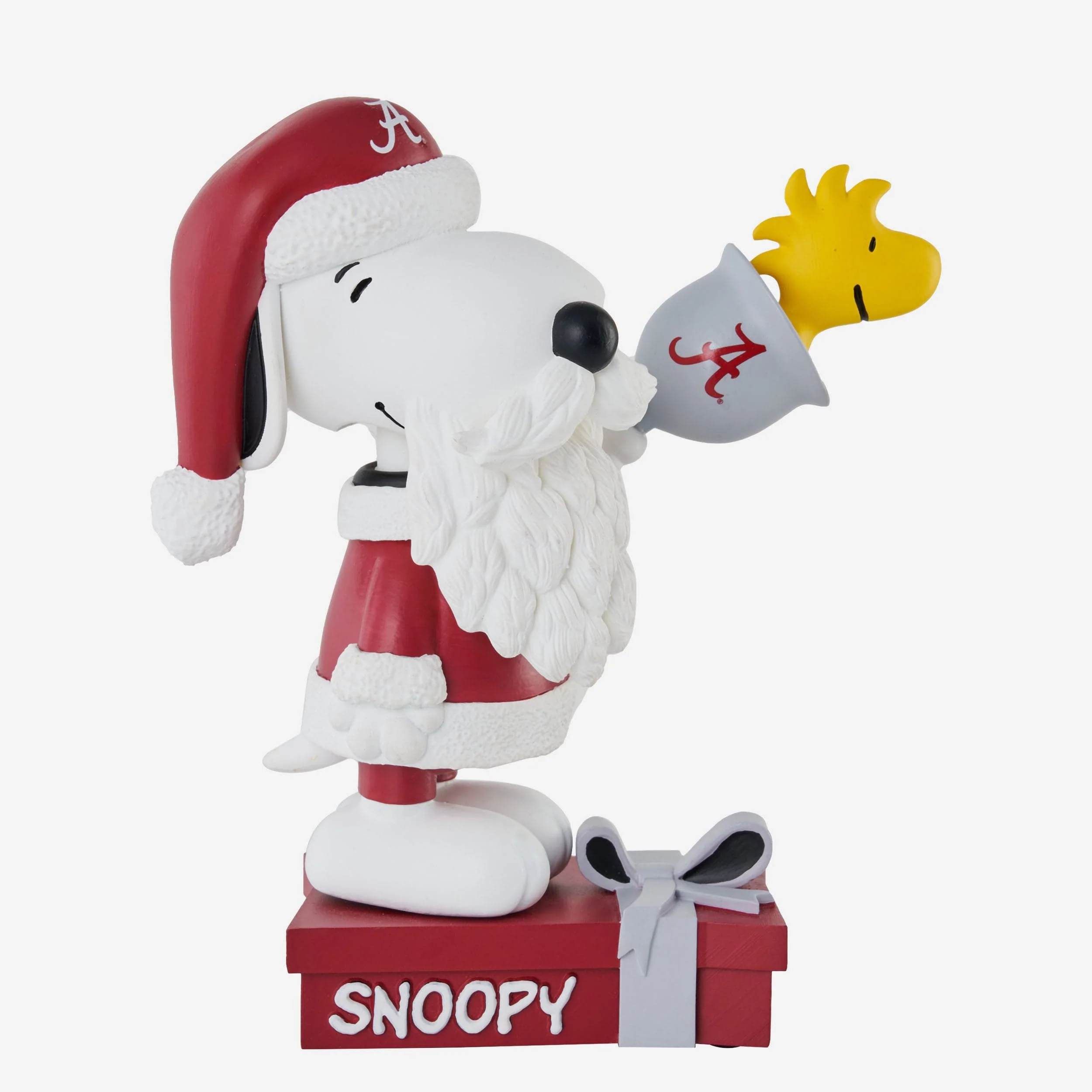 Alabama Crimson Tide Snoopy & Woodstock Peanuts Christmas Special Bobblehead