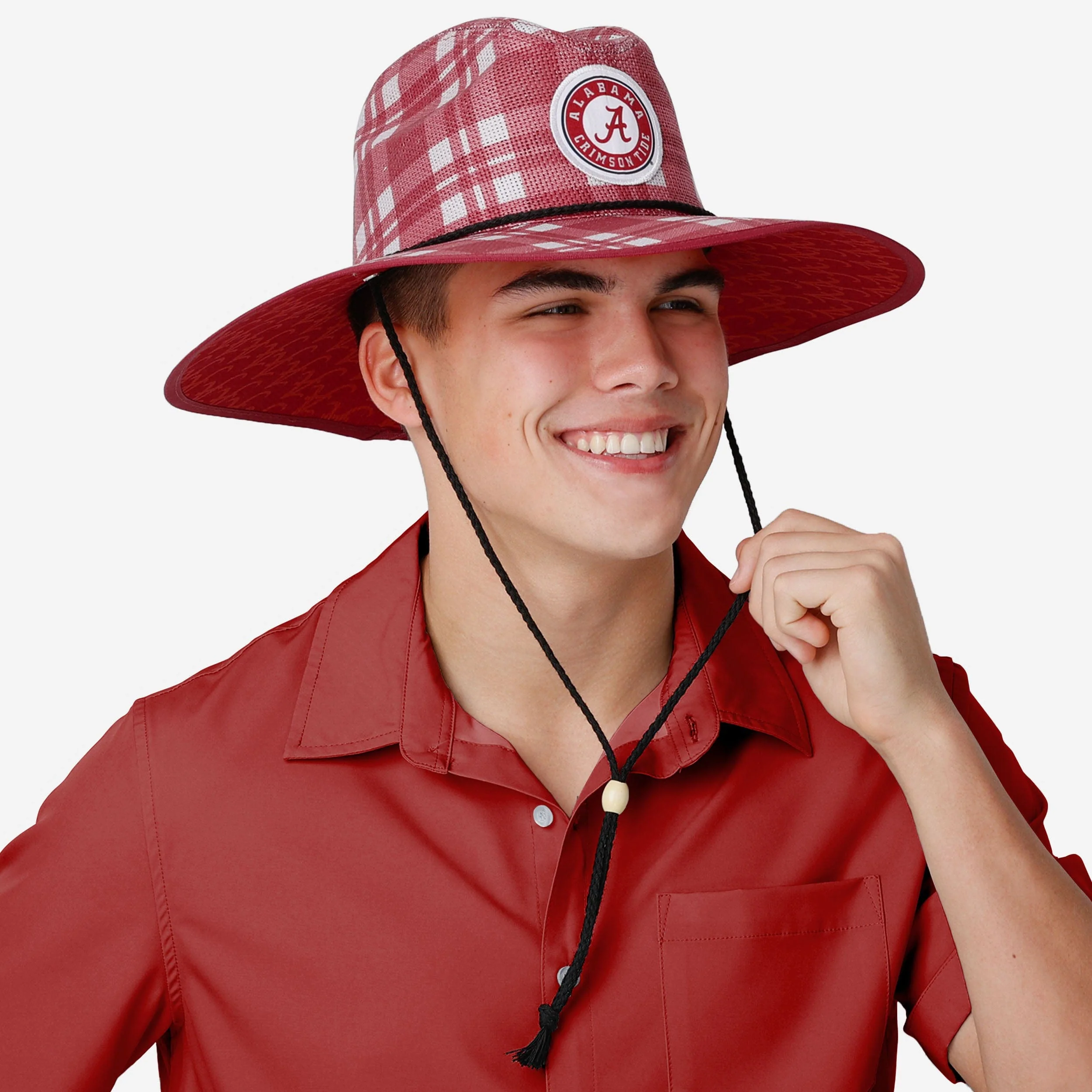 Alabama Crimson Tide Thematic Straw Hat - Image 5