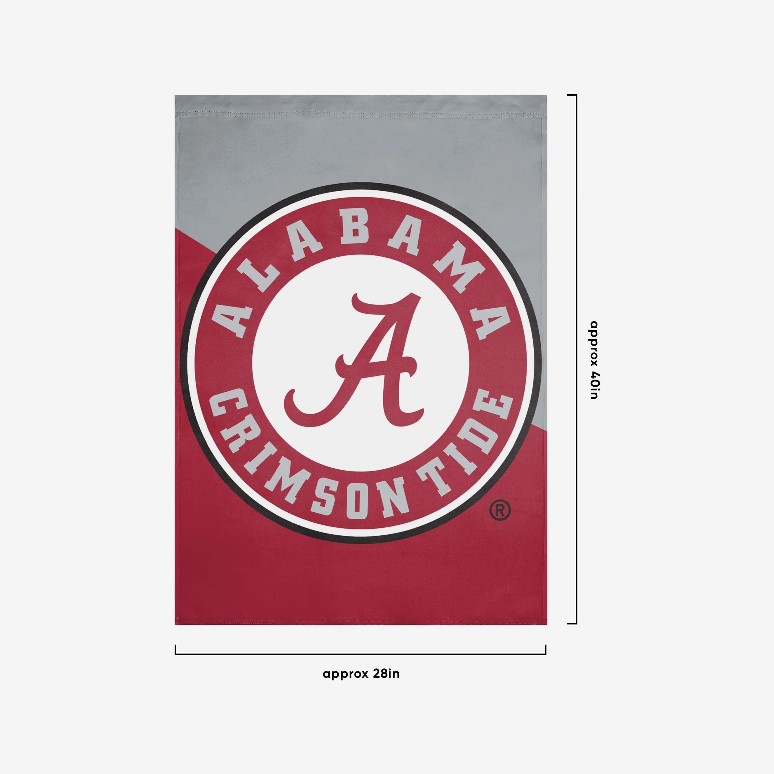 Alabama Crimson Tide Vertical Flag - Image 3