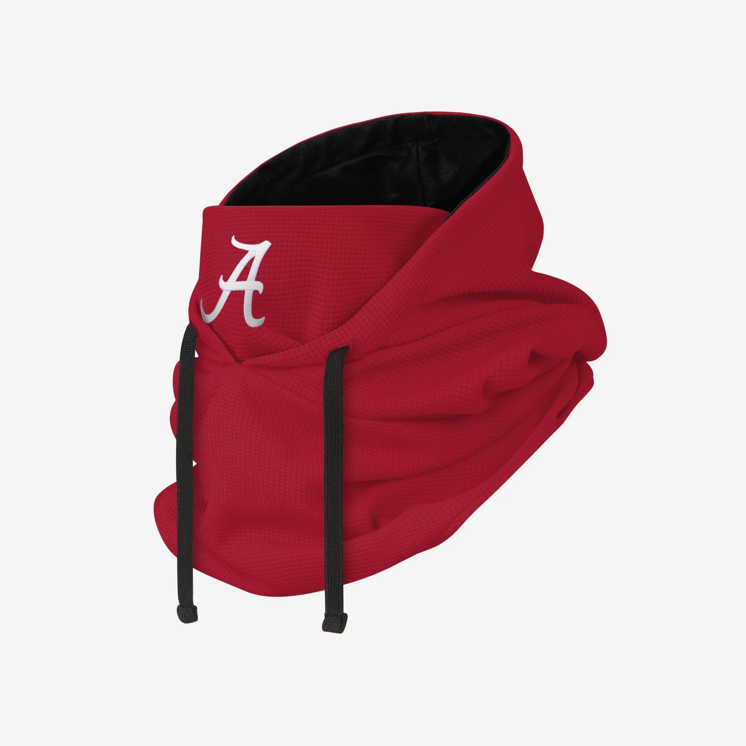 Alabama Crimson Tide Waffle Drawstring Hooded Gaiter - Image 2