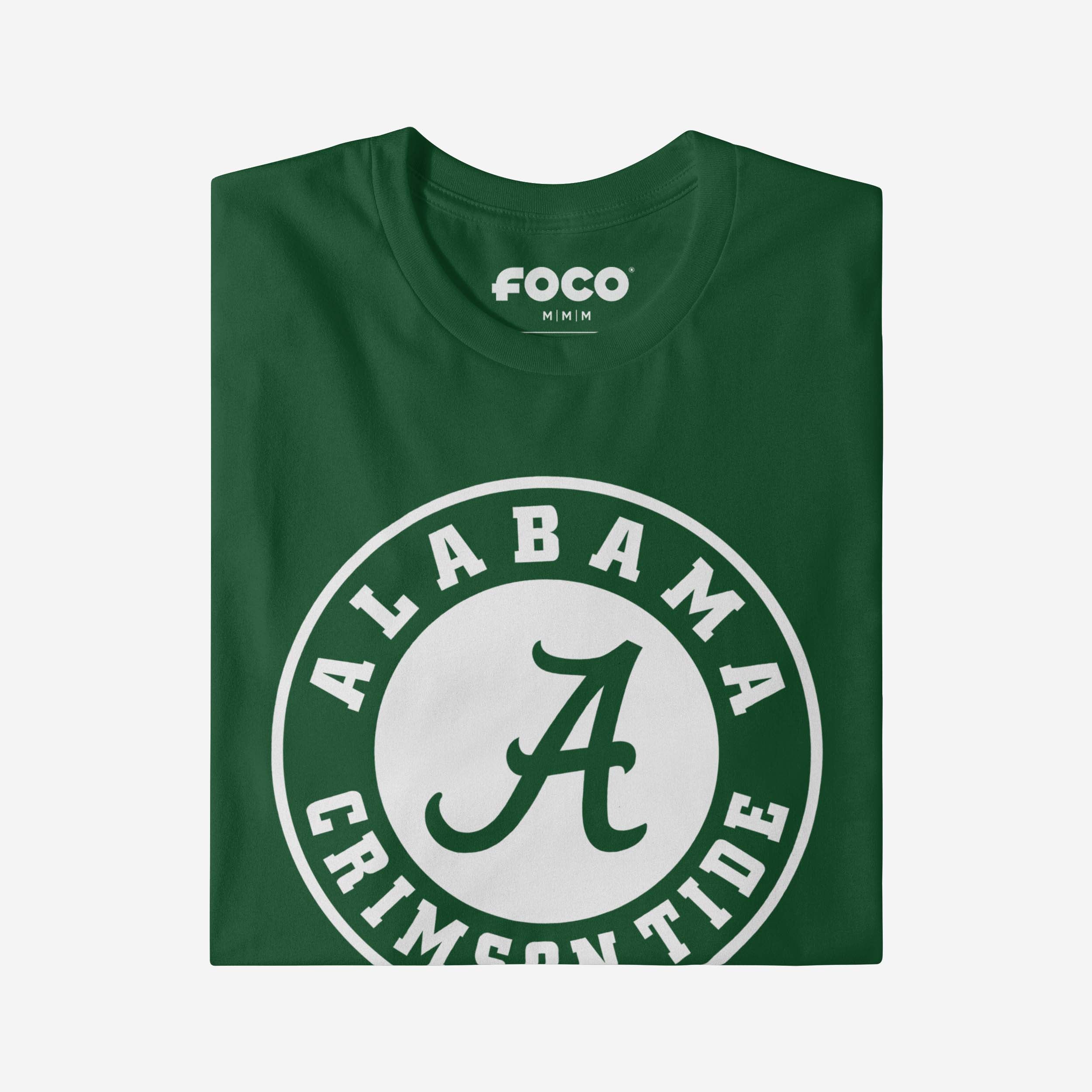 Alabama Crimson Tide White Logo T-Shirt - Image 4