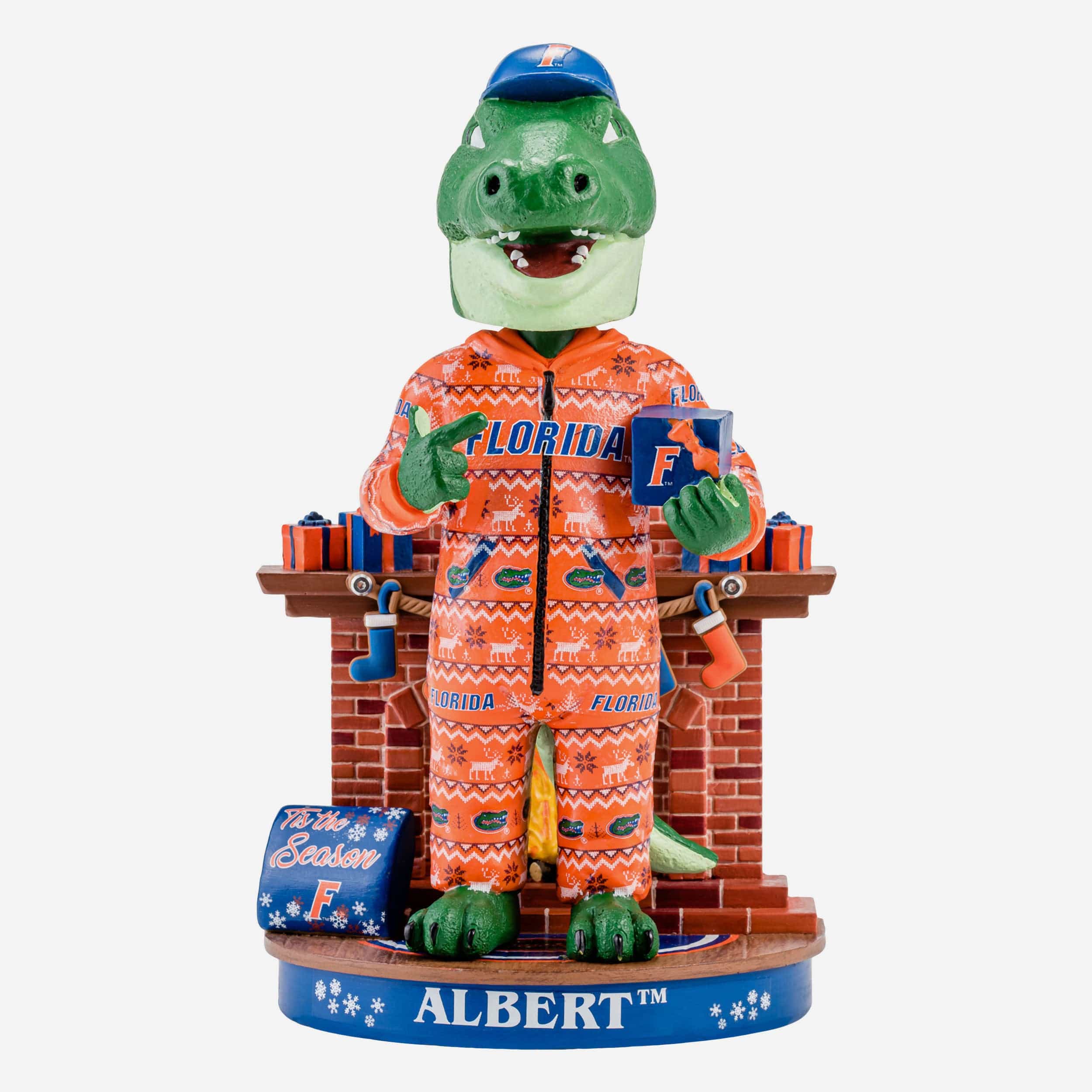 Albert Florida Gators Holiday Mascot Bobblehead