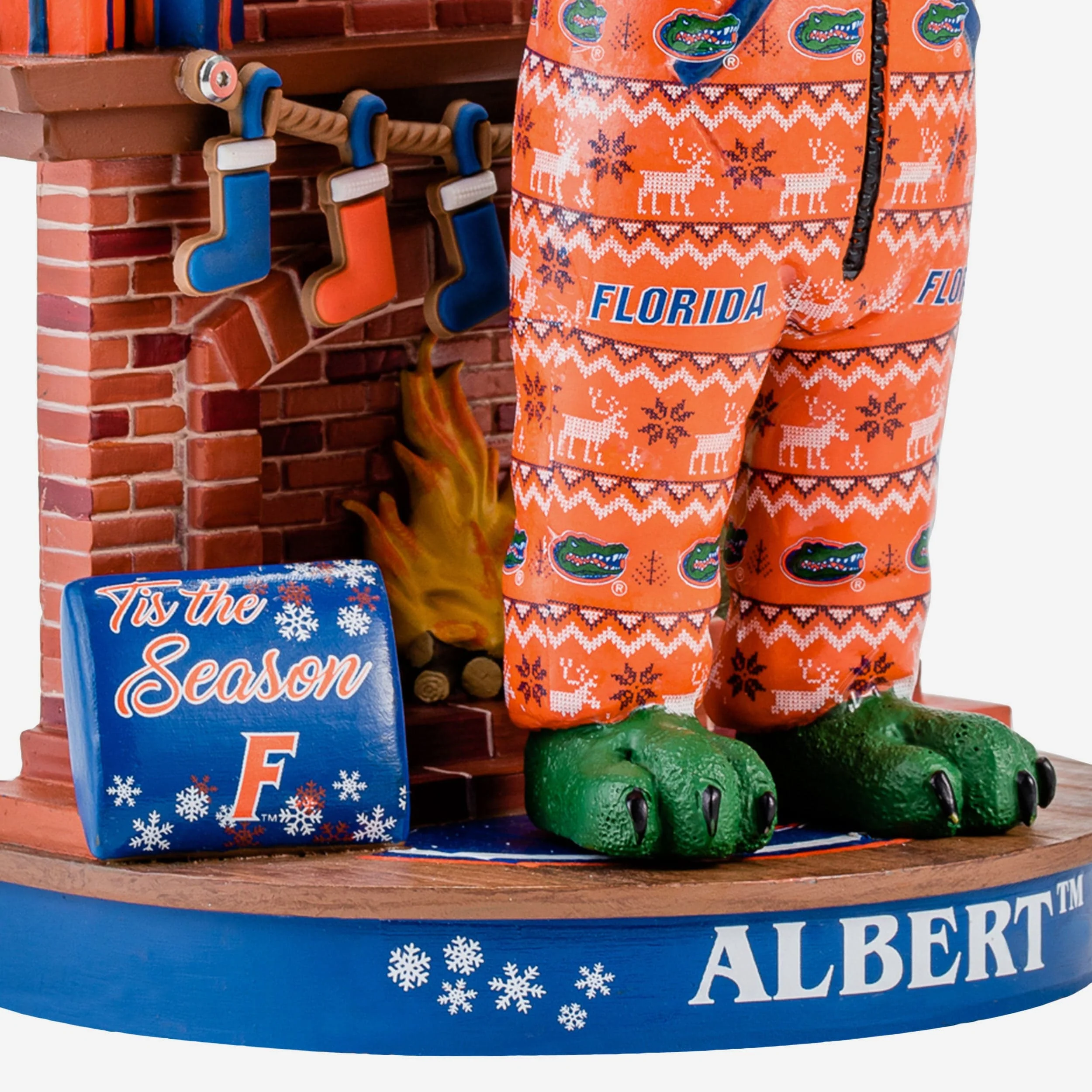 Albert Florida Gators Holiday Mascot Bobblehead - Image 3