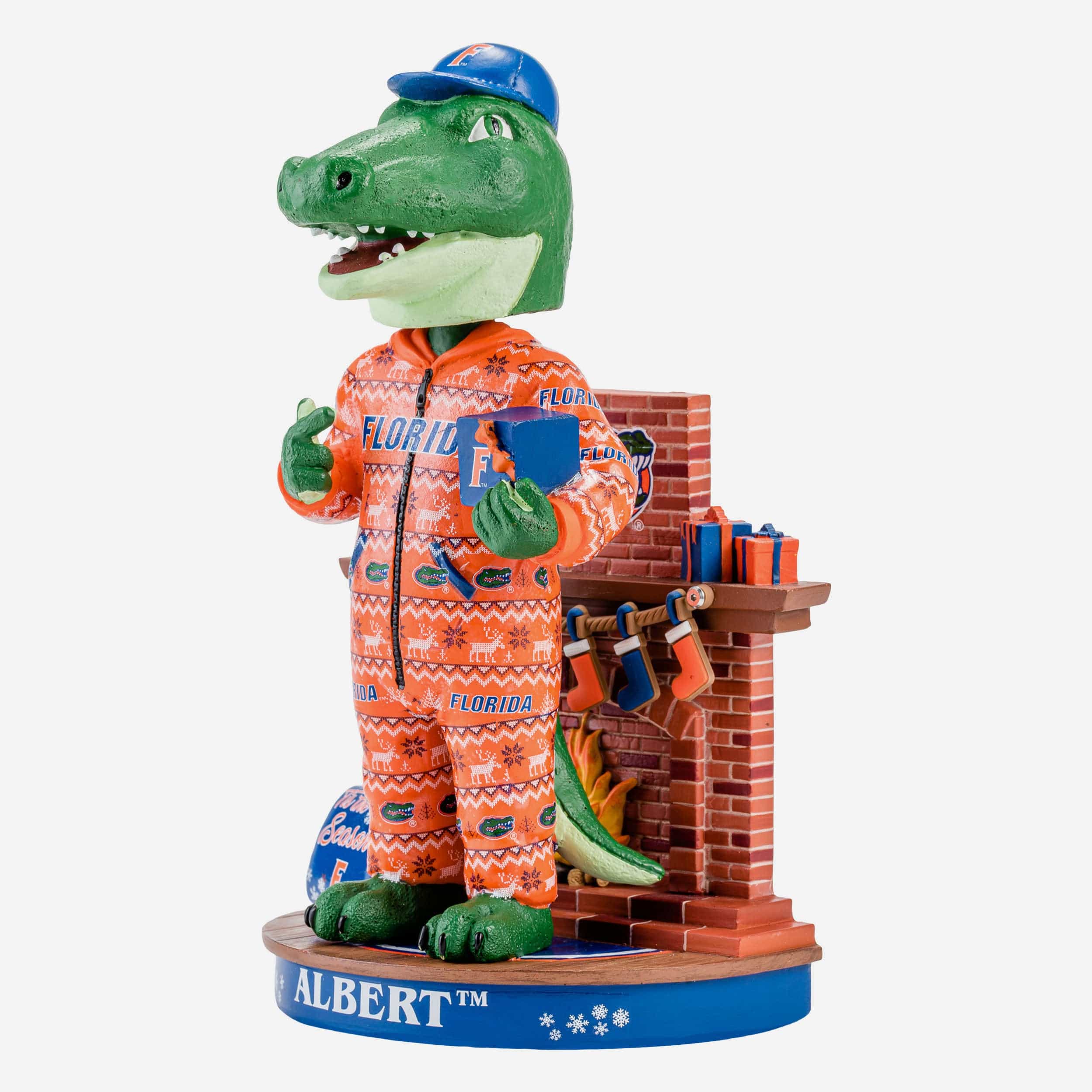 Albert Florida Gators Holiday Mascot Bobblehead - Image 4