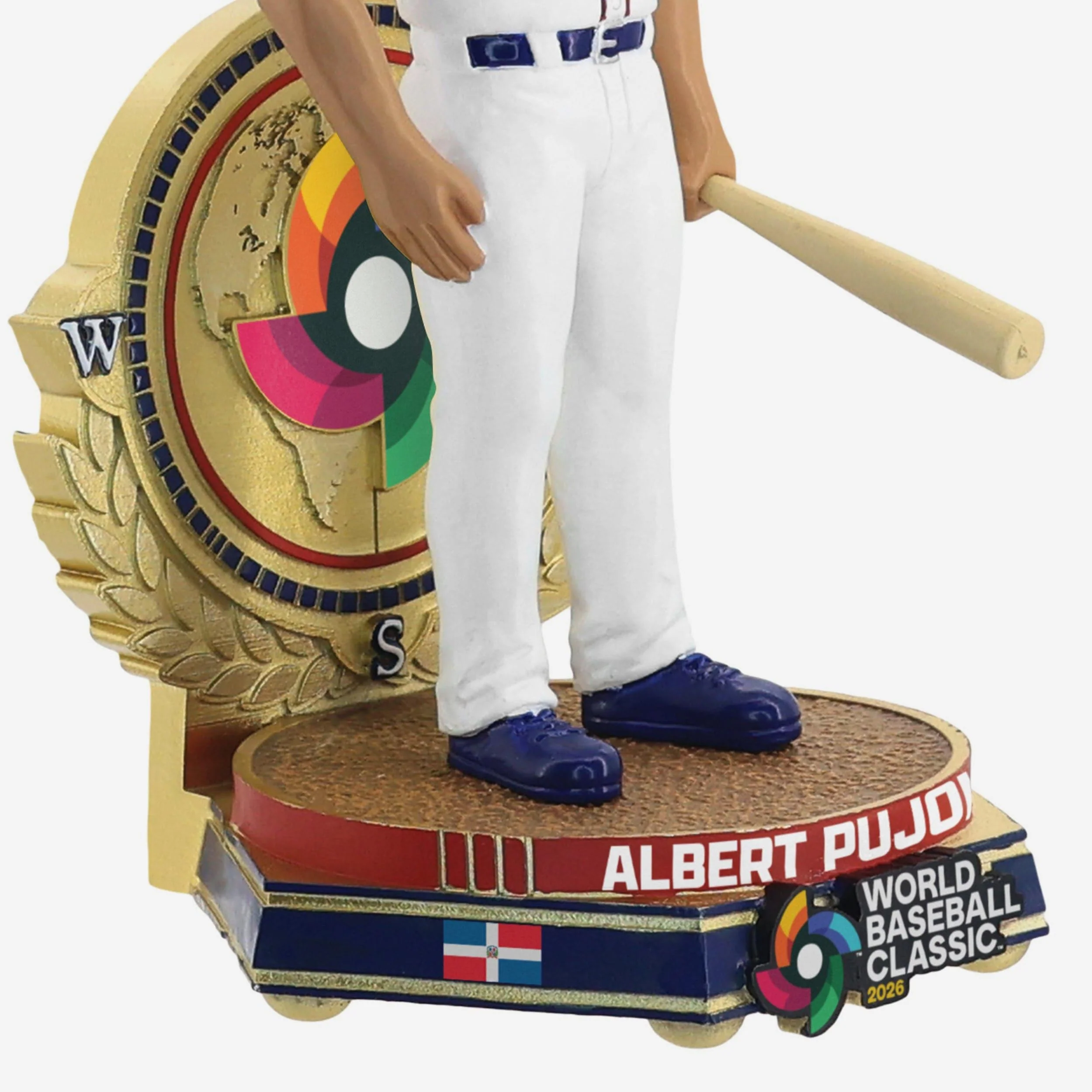 Albert Pujols Dominican Republic 2026 World Baseball Classic Coach Bobblehead - Image 3