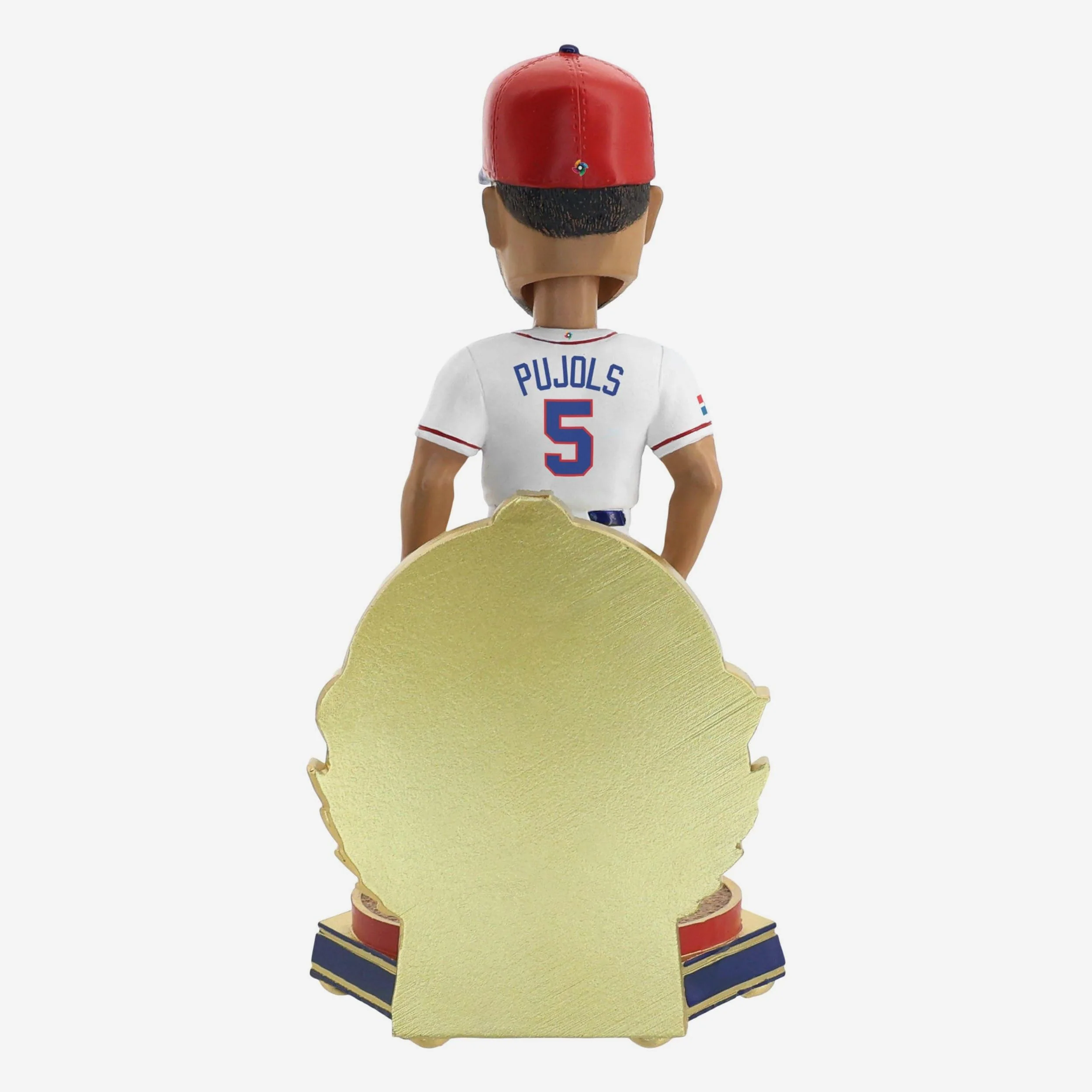 Albert Pujols Dominican Republic 2026 World Baseball Classic Coach Bobblehead - Image 5