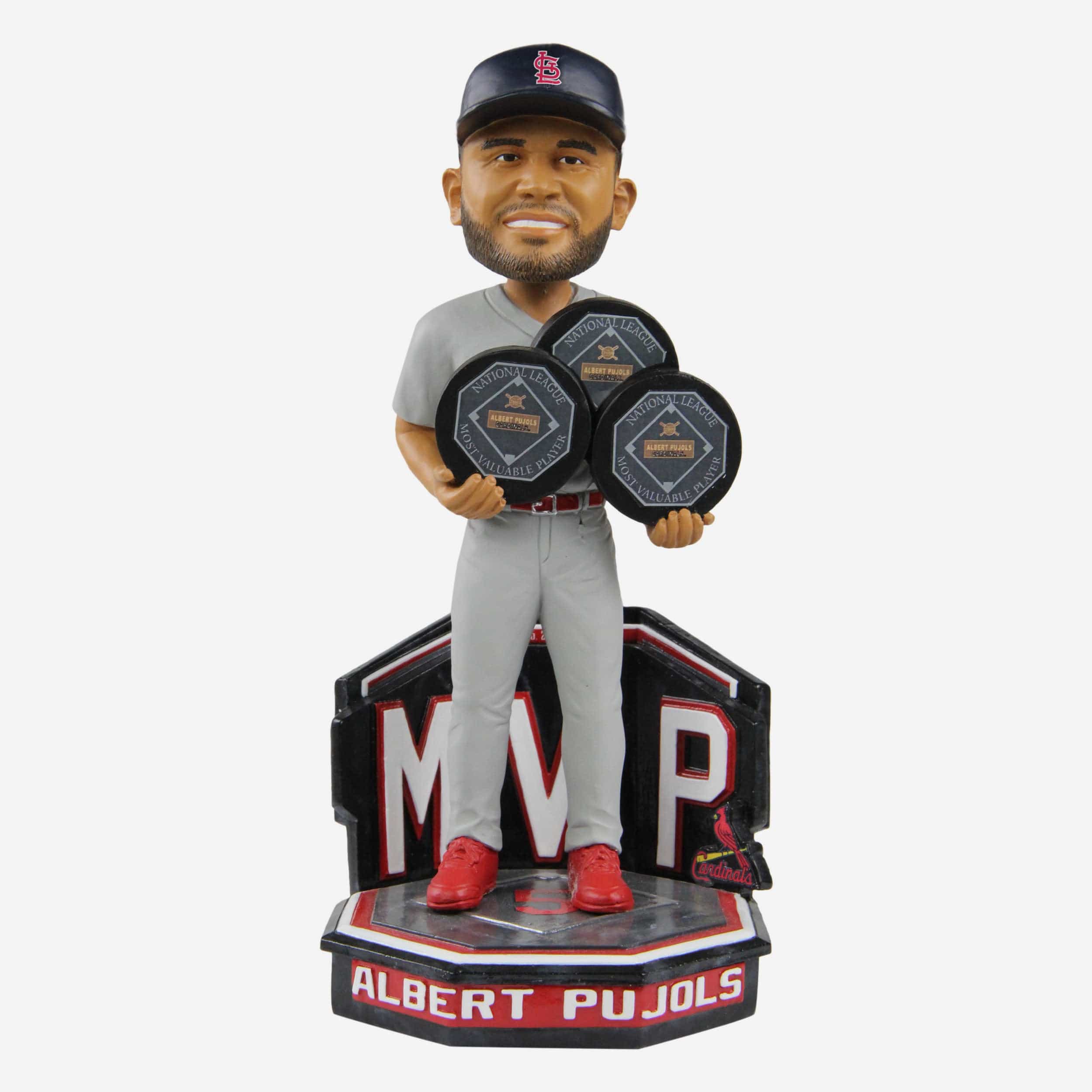 Albert Pujols St Louis Cardinals 3x NL MVP Bobblehead