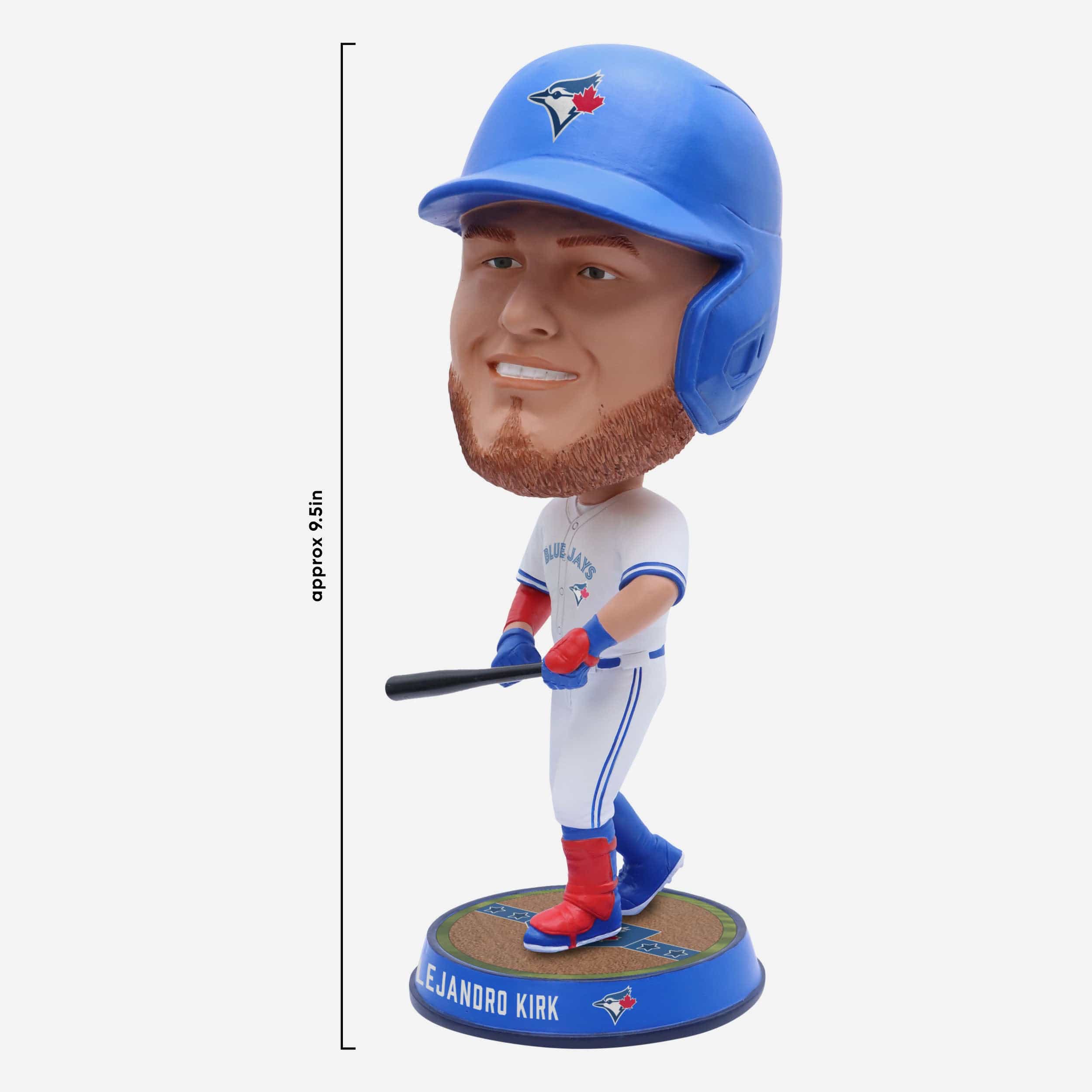 Alejandro Kirk Toronto Blue Jays Field Stripe Bighead Bobblehead - Image 4