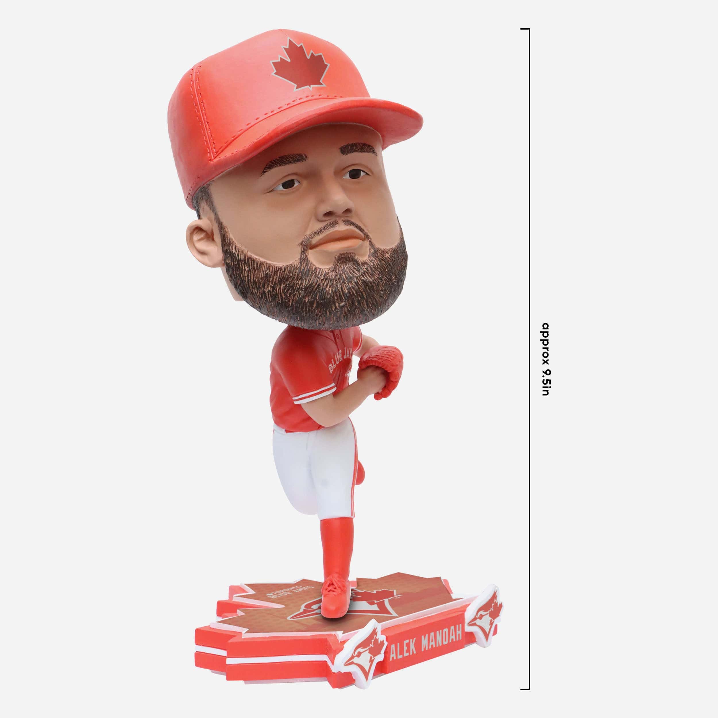 Alek Manoah Toronto Blue Jays Canada Day Uniform Bighead Bobblehead - Image 4