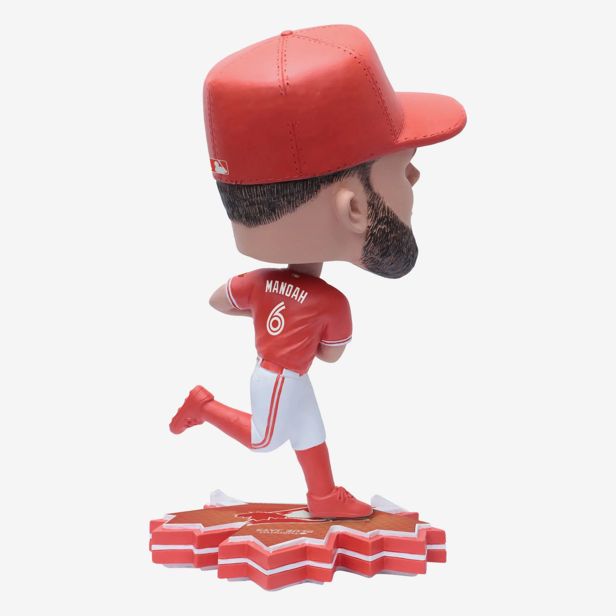 Alek Manoah Toronto Blue Jays Canada Day Uniform Bighead Bobblehead - Image 5