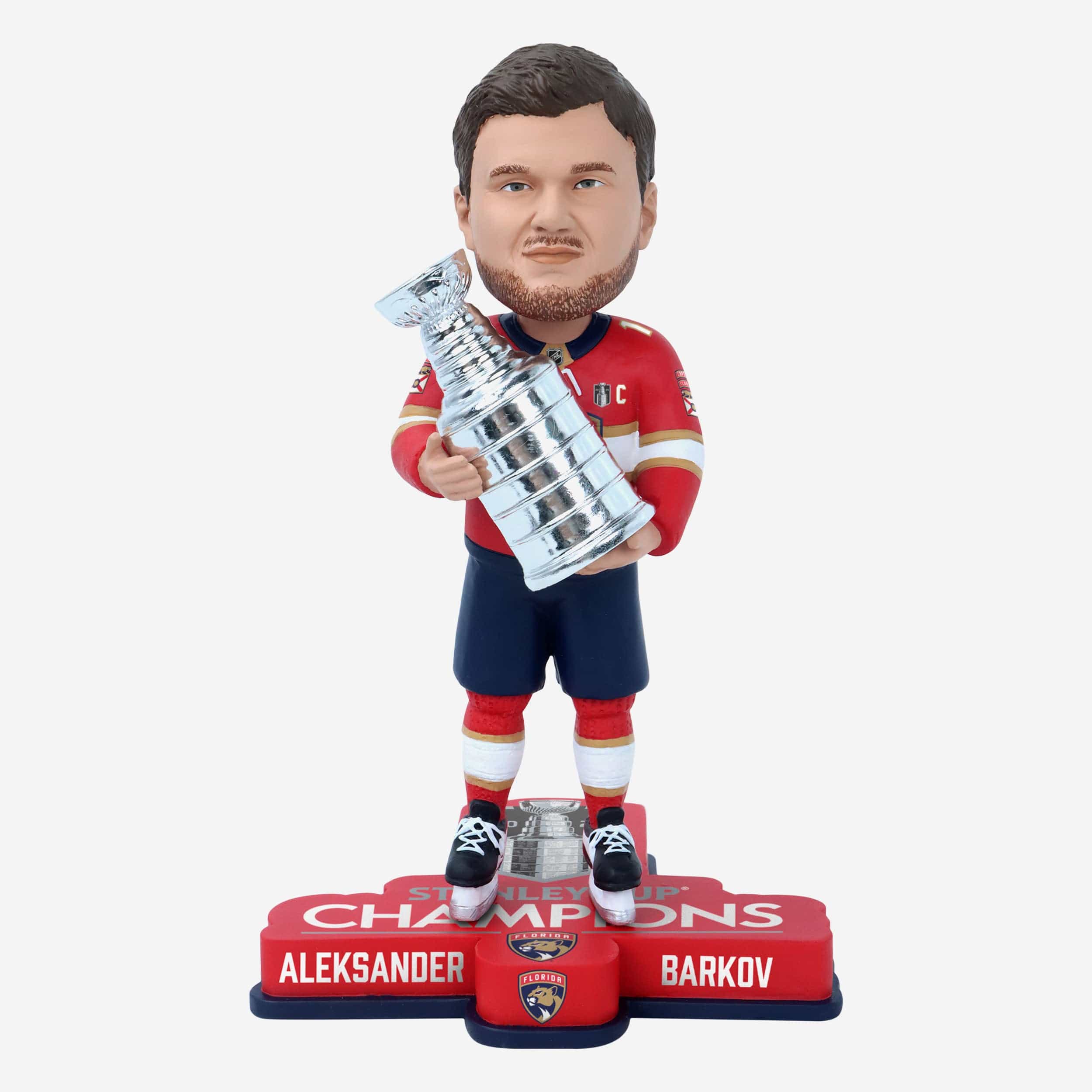 Aleksander Barkov Florida Panthers 2024 Stanley Cup Champions Bobblehead