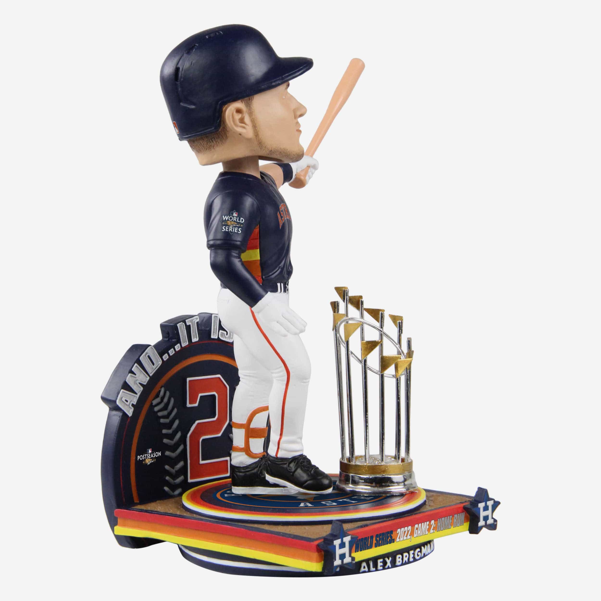 Alex Bregman Houston Astros 2022 World Series Champions Moment Bobblehead - Image 4