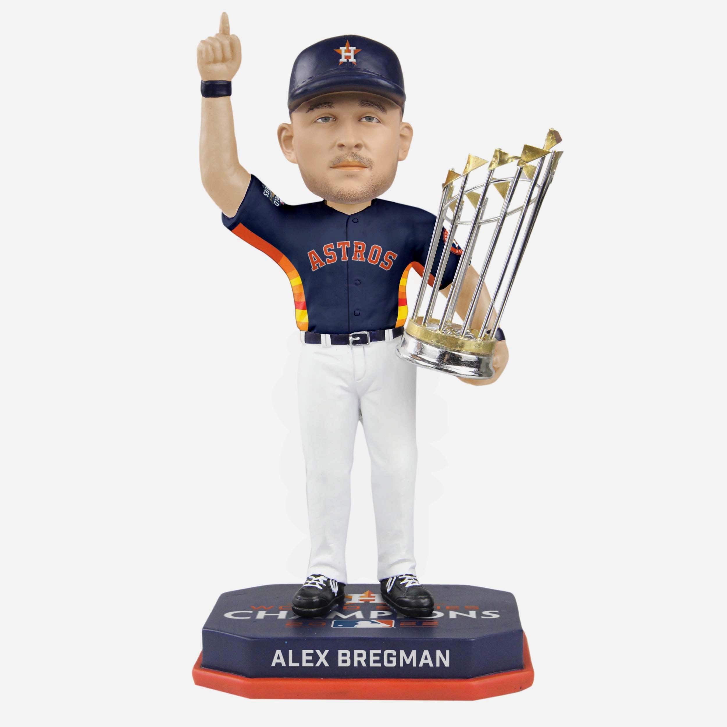 Alex Bregman Houston Astros Navy Blue Uniform 2022 World Series Champions Bobblehead