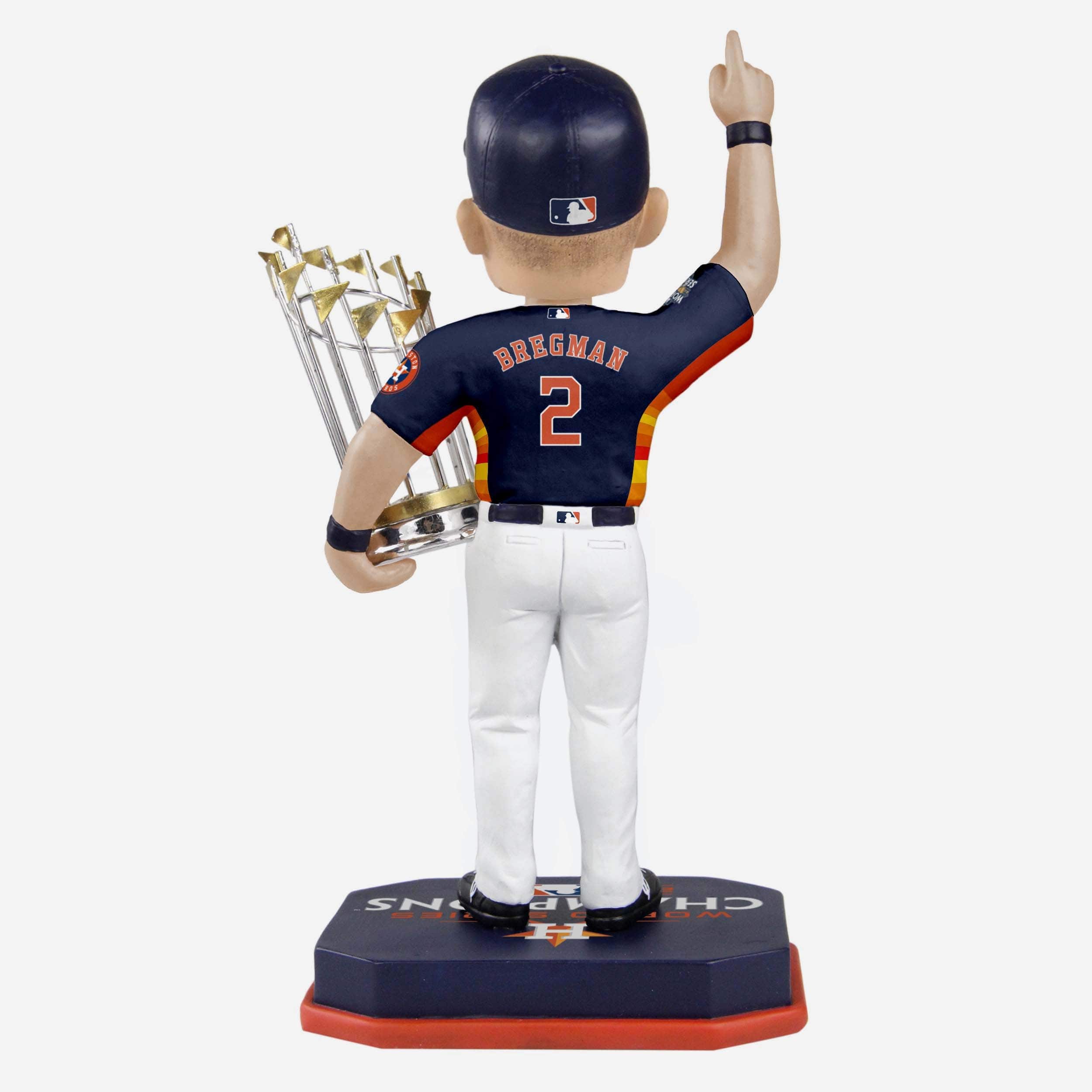 Alex Bregman Houston Astros Navy Blue Uniform 2022 World Series Champions Bobblehead - Image 2