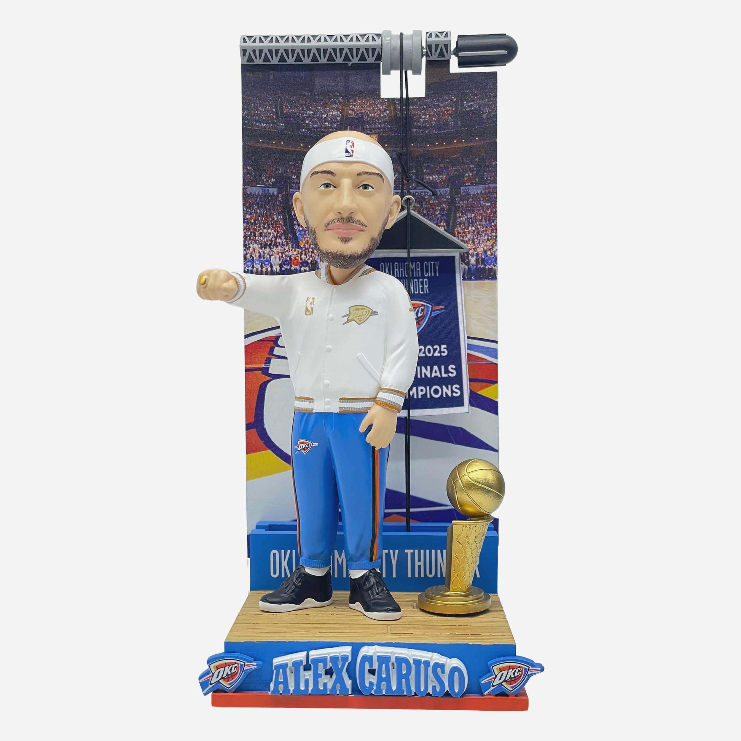 Alex Caruso Oklahoma City Thunder Raising the Banner Bobblehead