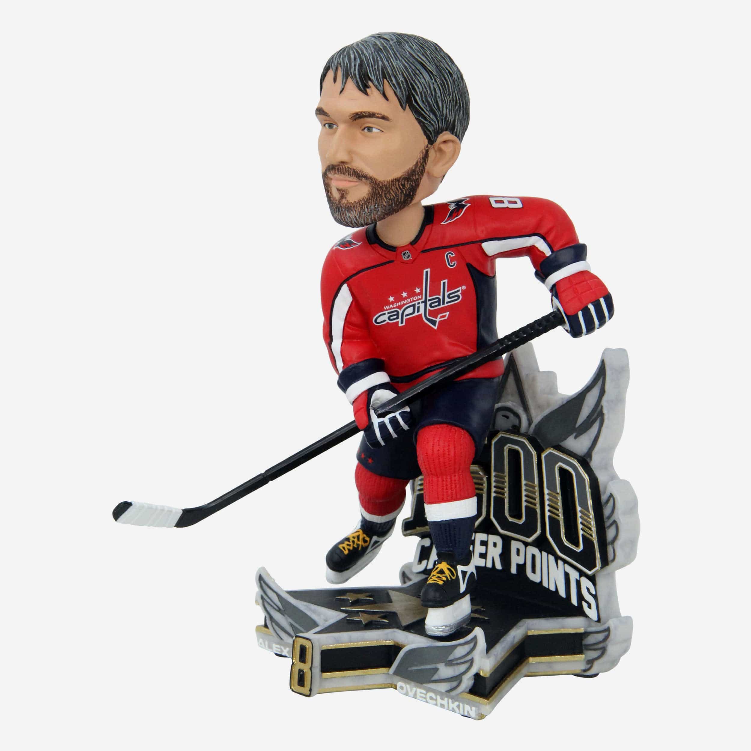 Alex Ovechkin Washington Capitals 1500 Point Bobblehead - Image 4