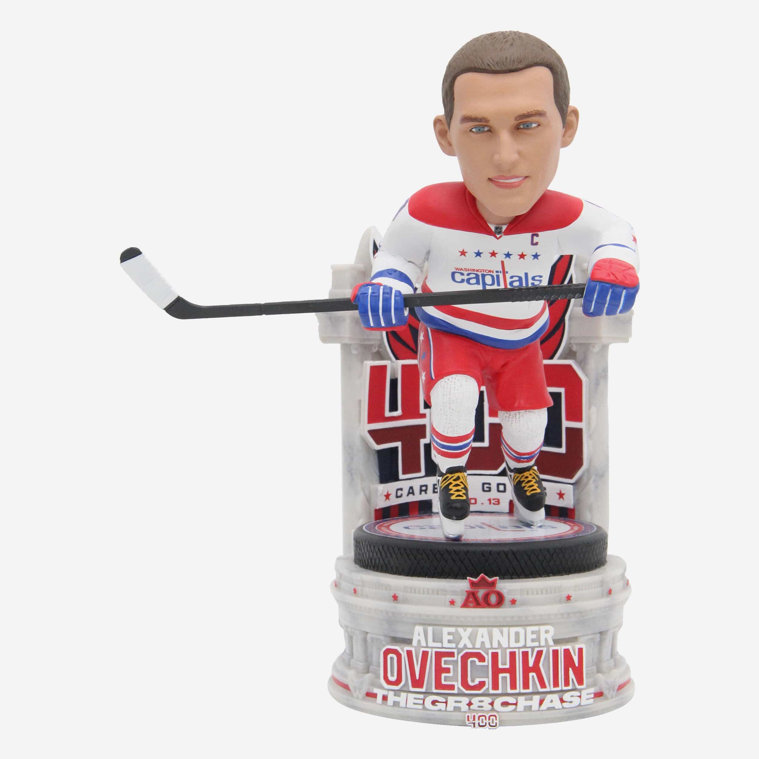 Alex Ovechkin Washington Capitals 400th Goal Bobblehead