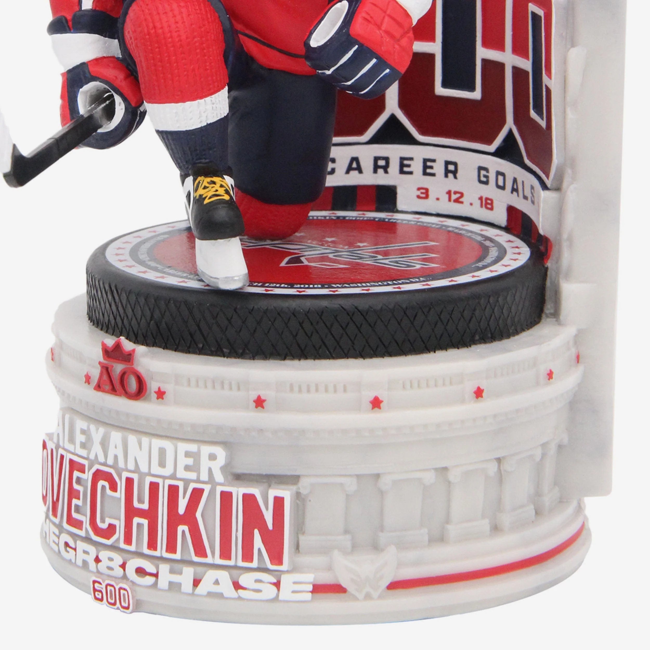 Alex Ovechkin Washington Capitals 600th Goal Bobblehead - Image 3