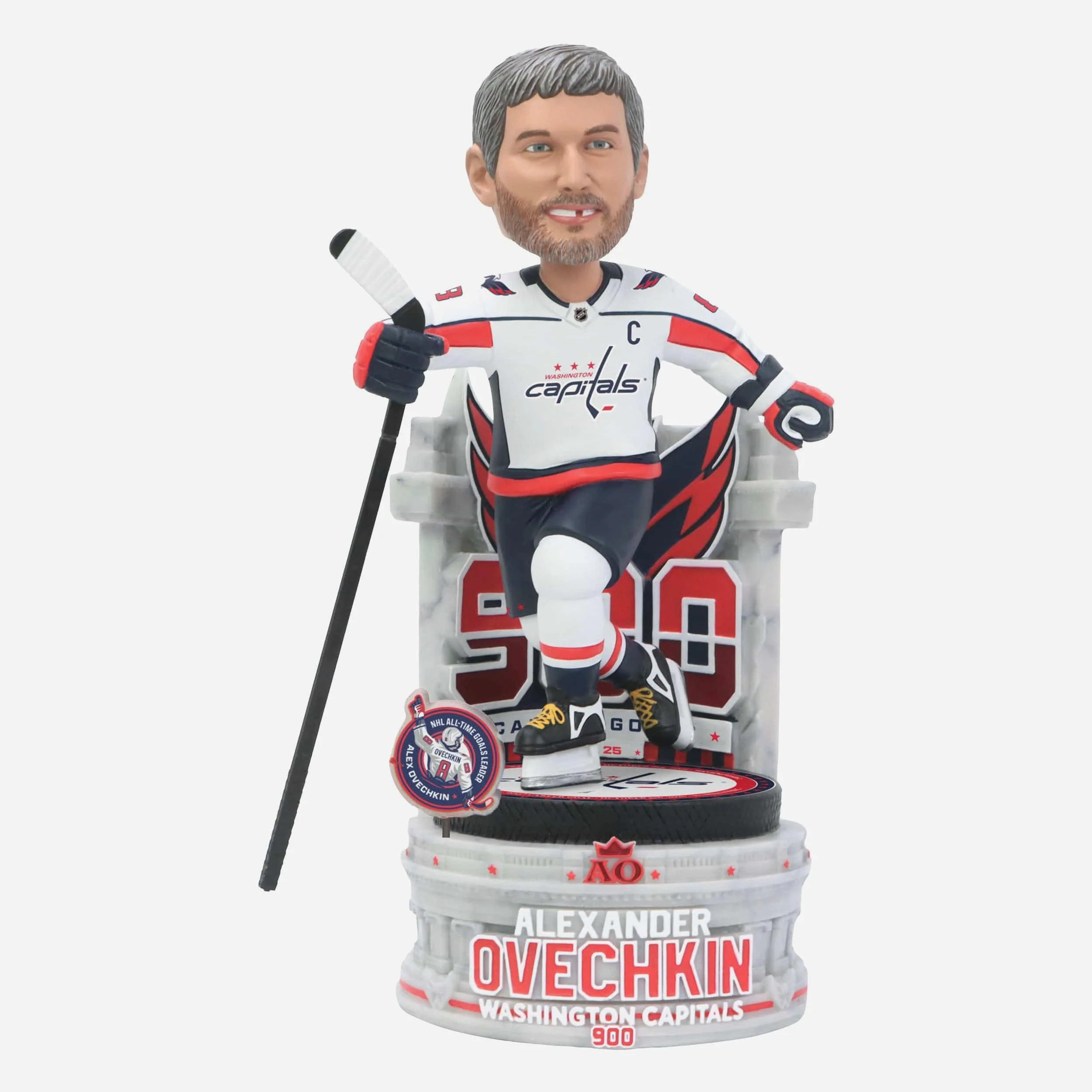 Alex Ovechkin Washington Capitals 900th Goal Bobblehead