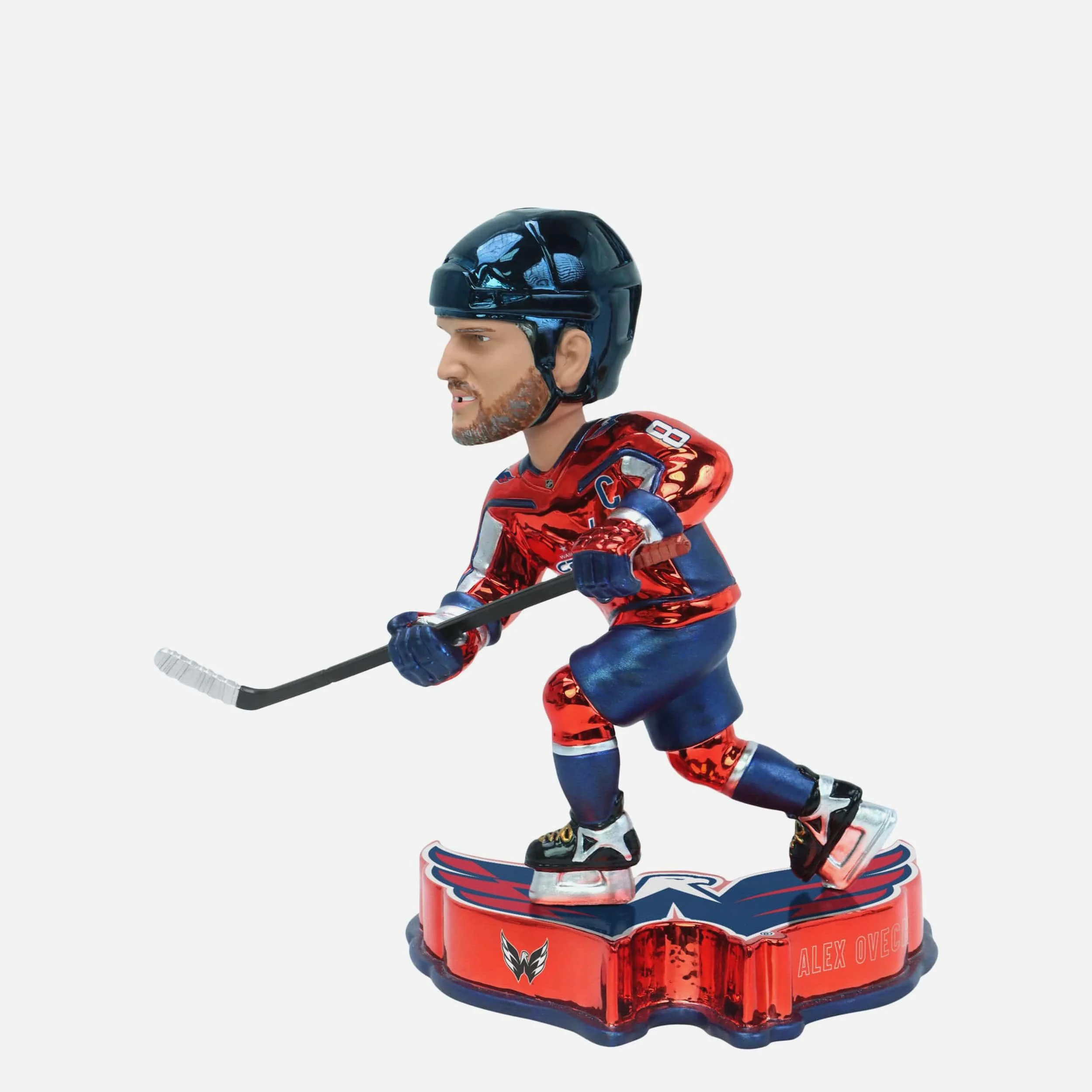 Alex Ovechkin Washington Capitals Electroplated Edition Bobblehead