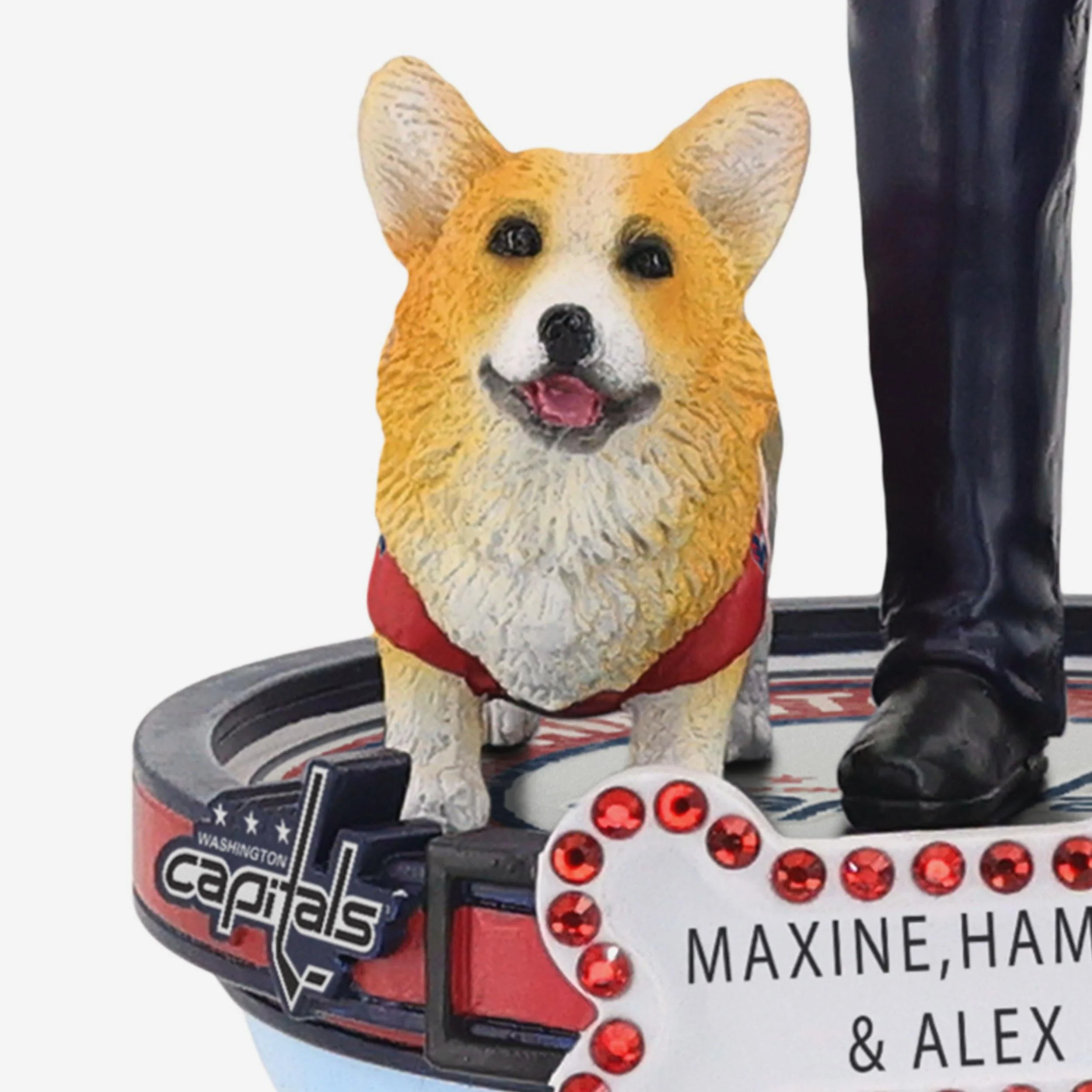 Alex Ovechkin Washington Capitals Maxine & Hammy Pet Bobblehead - Image 3