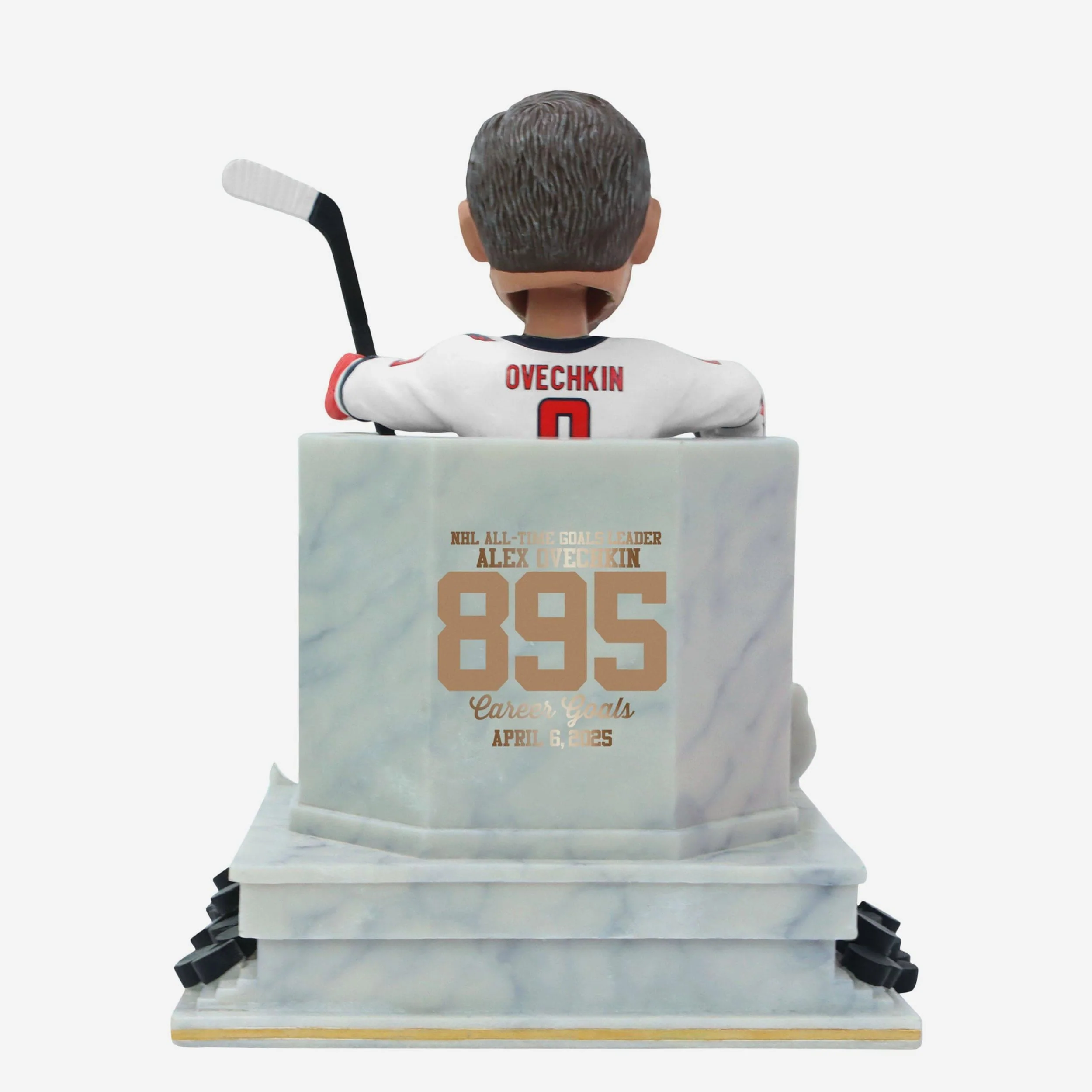Alex Ovechkin Washington Capitals NHL All-Time Goals Leader Bobblehead - Image 5