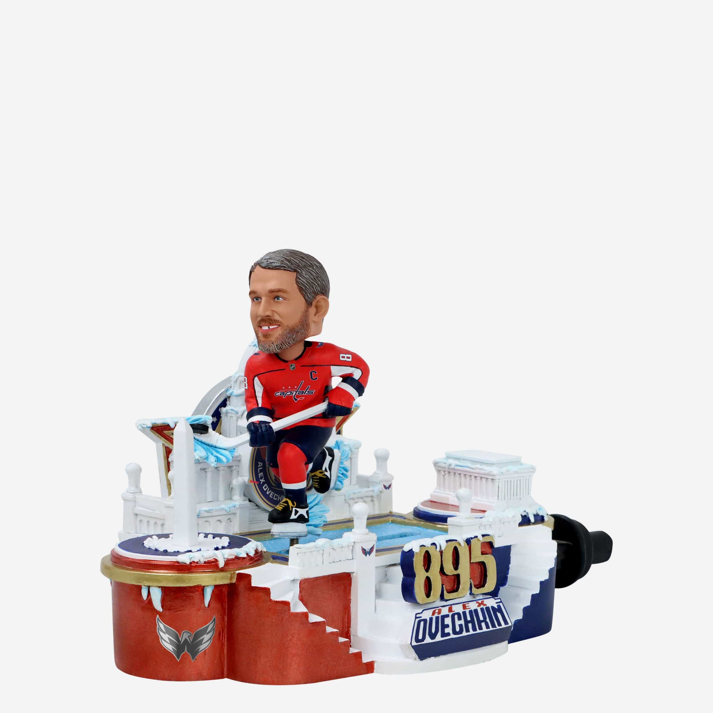 Alex Ovechkin Washington Capitals NHL All-Time Goals Leader Slider Bobblehead - Image 5