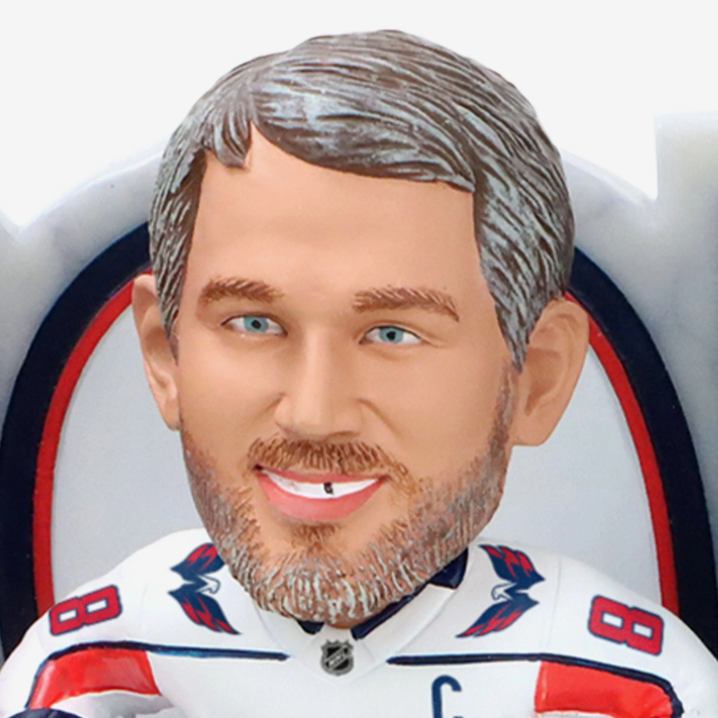 Alex Ovechkin Washington Capitals NHL All-Time Goals Leader Triple Bobblehead - Image 3