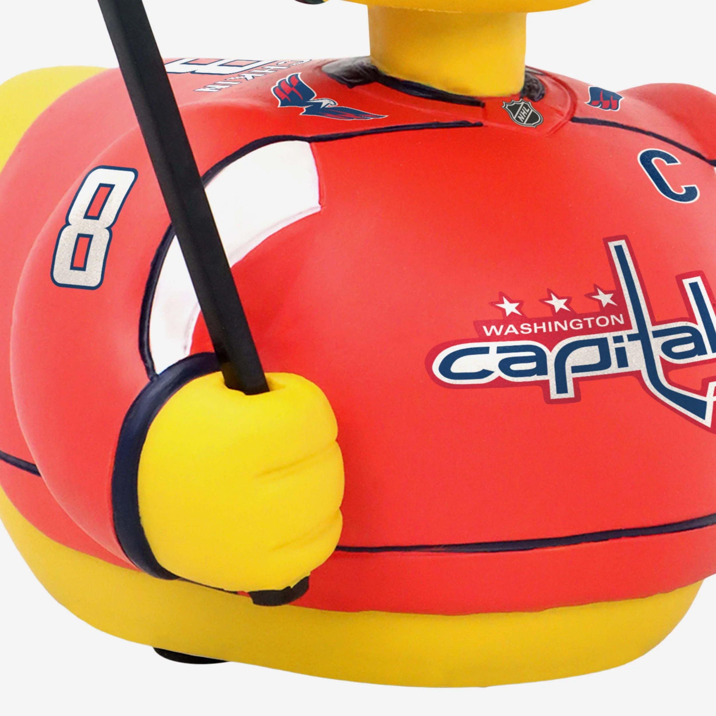 Alex Ovechkin Washington Capitals Player Bobble Duck Mini Bobblehead - Image 3