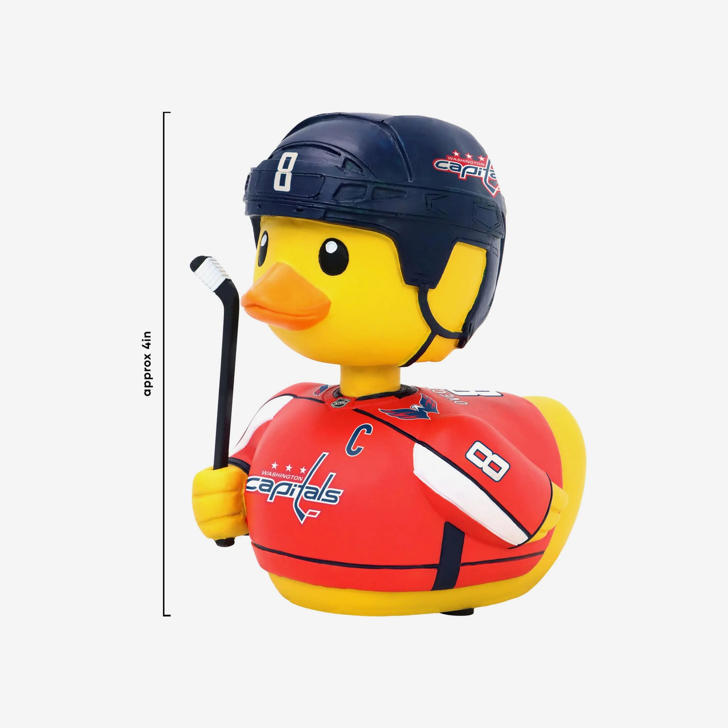 Alex Ovechkin Washington Capitals Player Bobble Duck Mini Bobblehead - Image 4