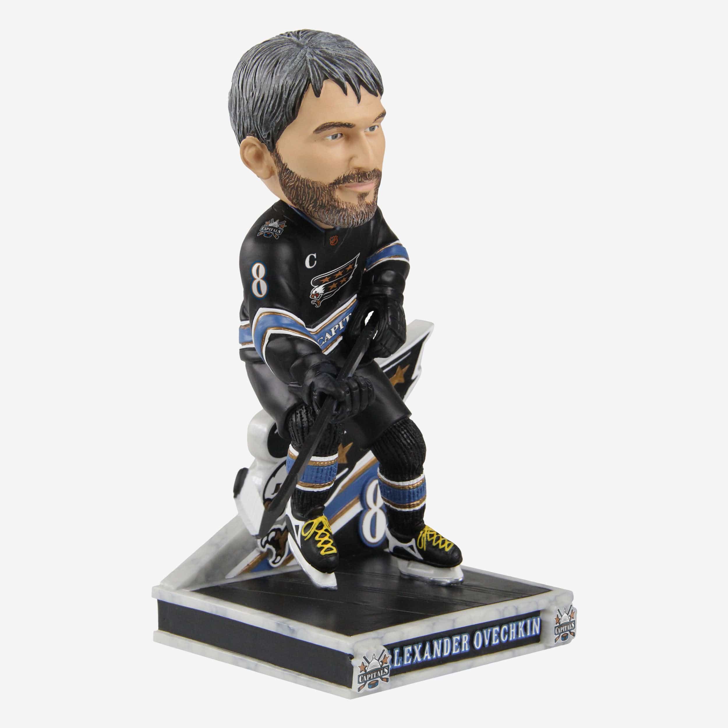 Alex Ovechkin Washington Capitals Reverse Retro Jersey Bobblehead - Image 4