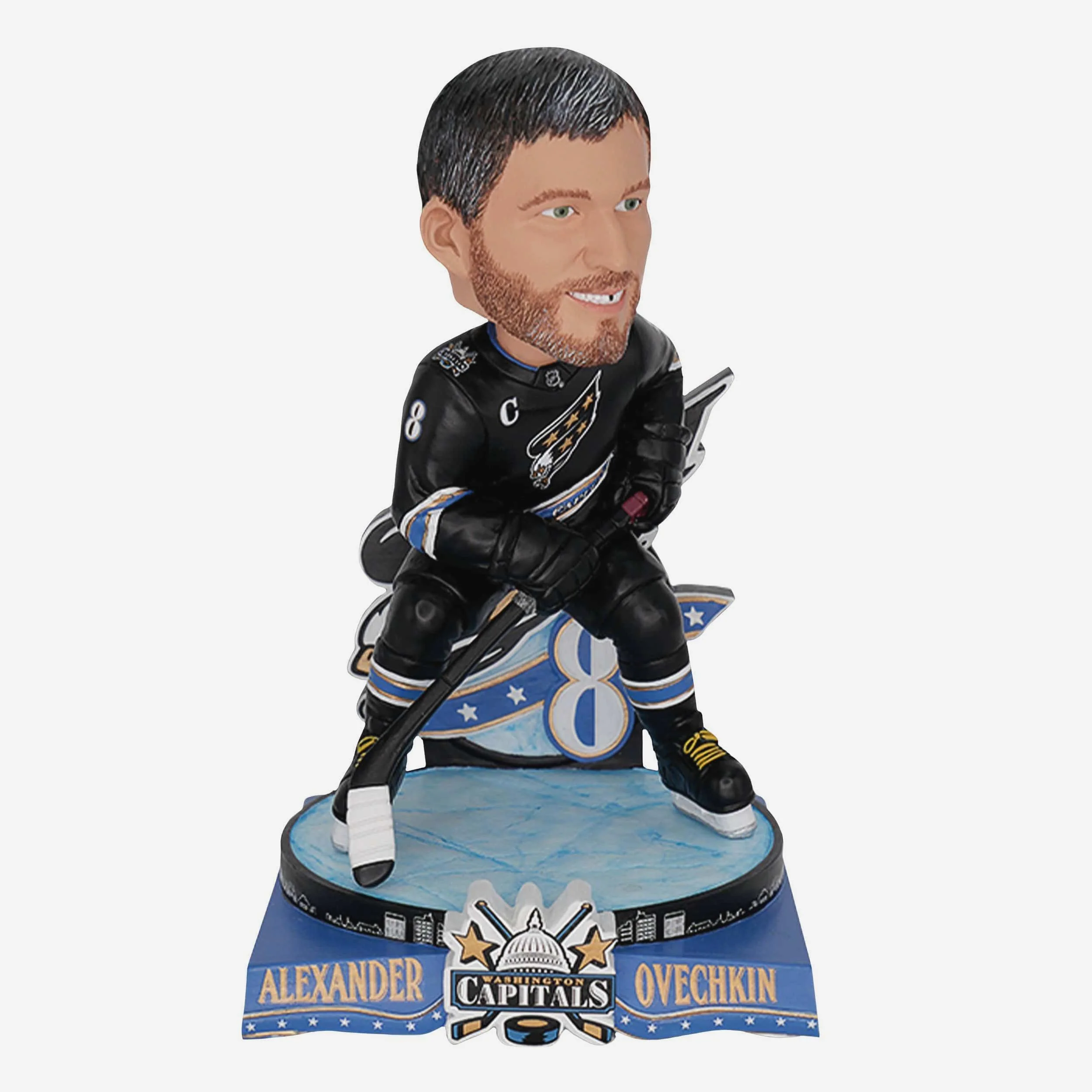 Alex Ovechkin Washington Capitals Throwback Jersey Bobblehead