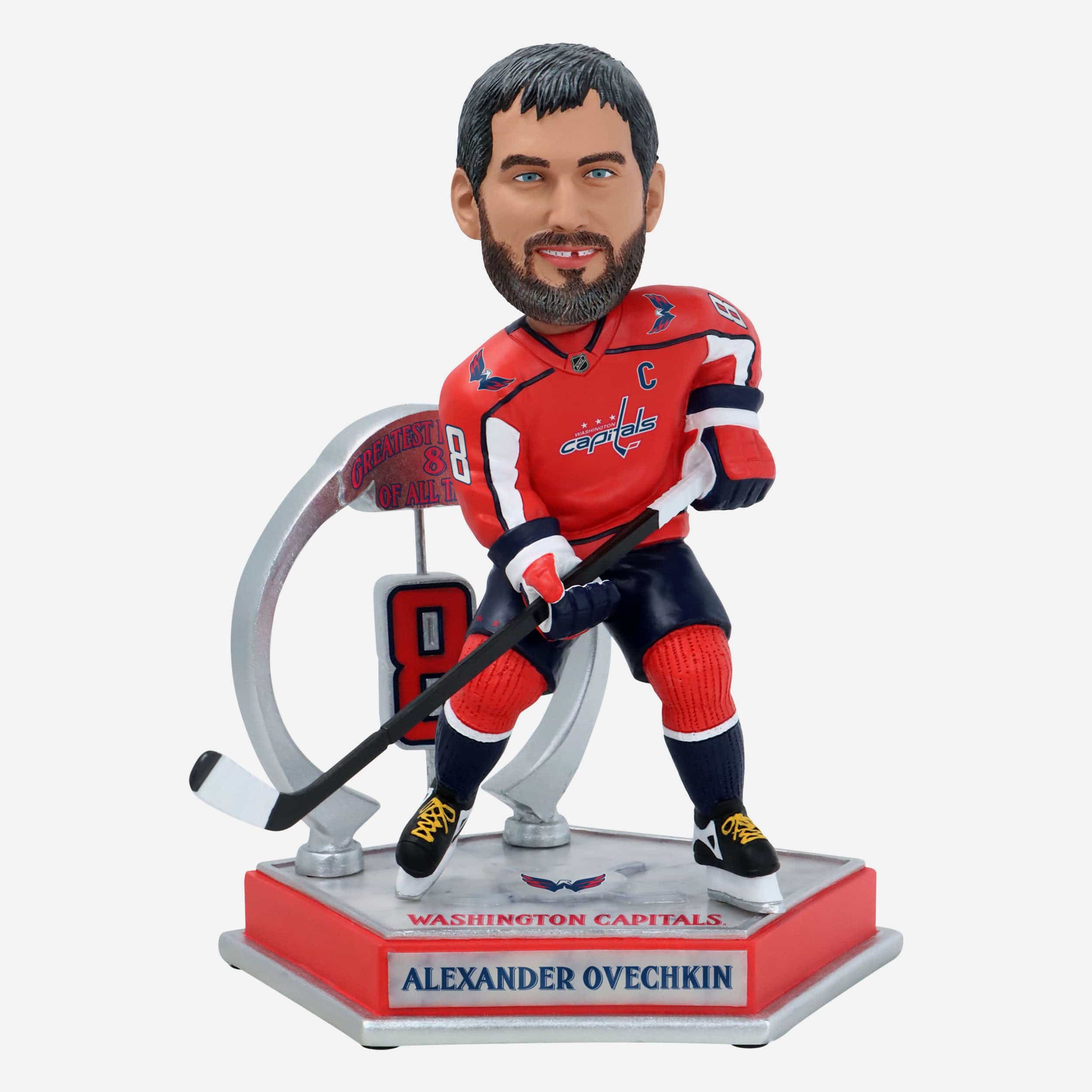 Alexander Ovechkin Washington Capitals Legendary Number 8 Bobblehead