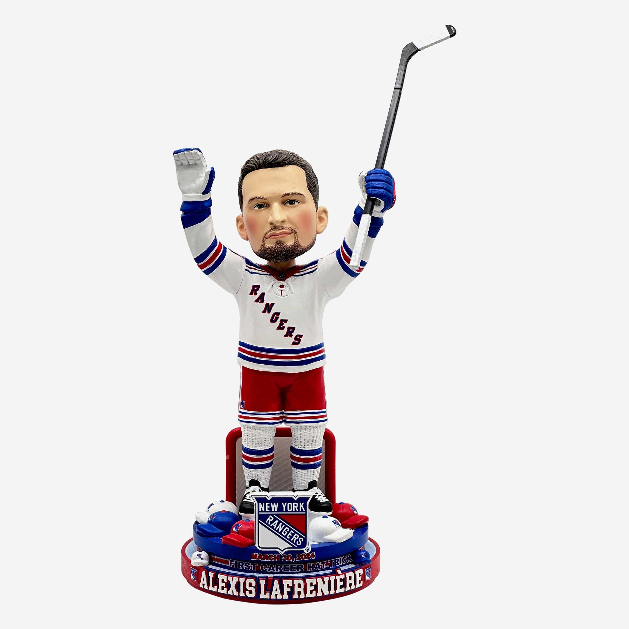 Alexis Lafreniere New York Rangers Hat Trick Bobblehead
