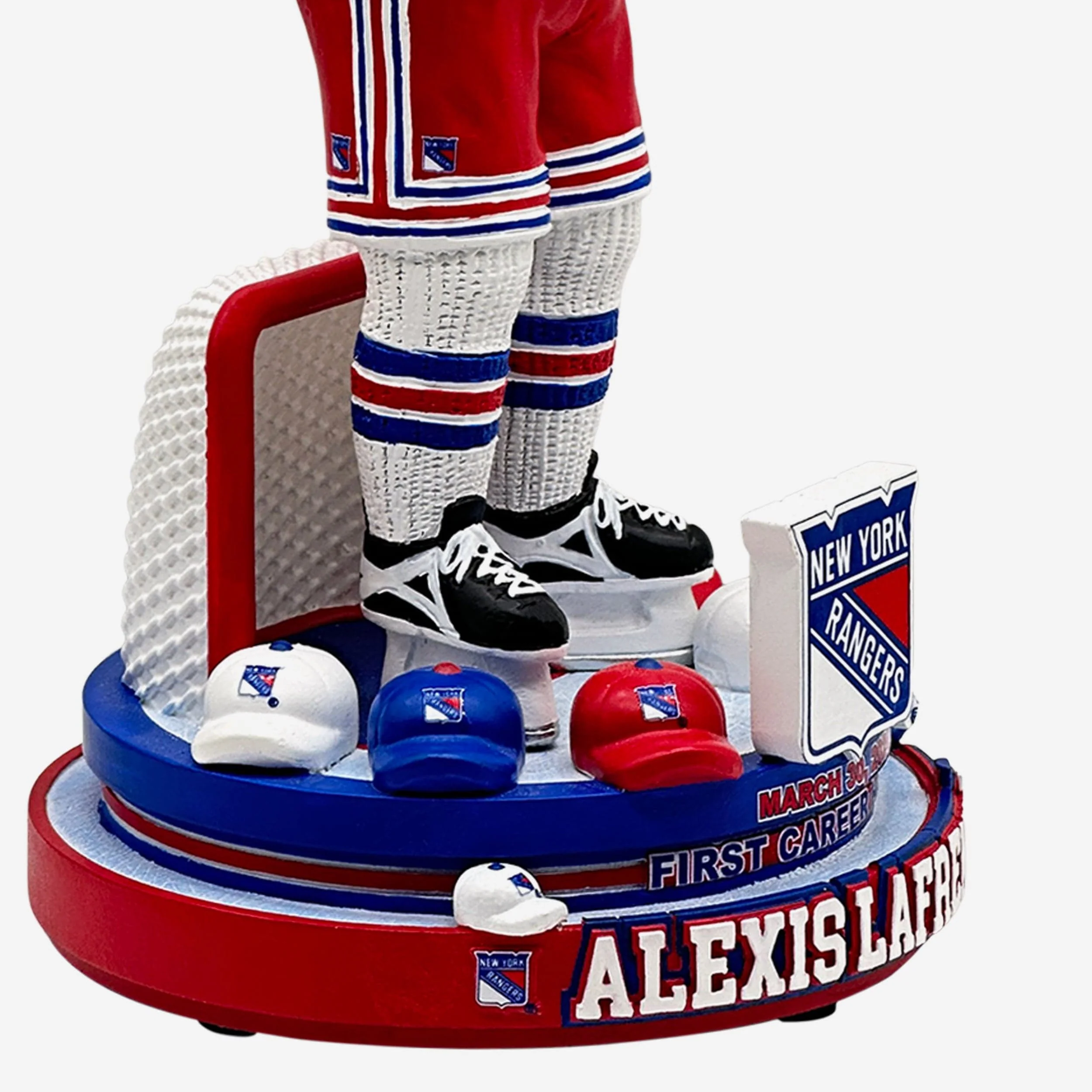 Alexis Lafreniere New York Rangers Hat Trick Bobblehead - Image 3